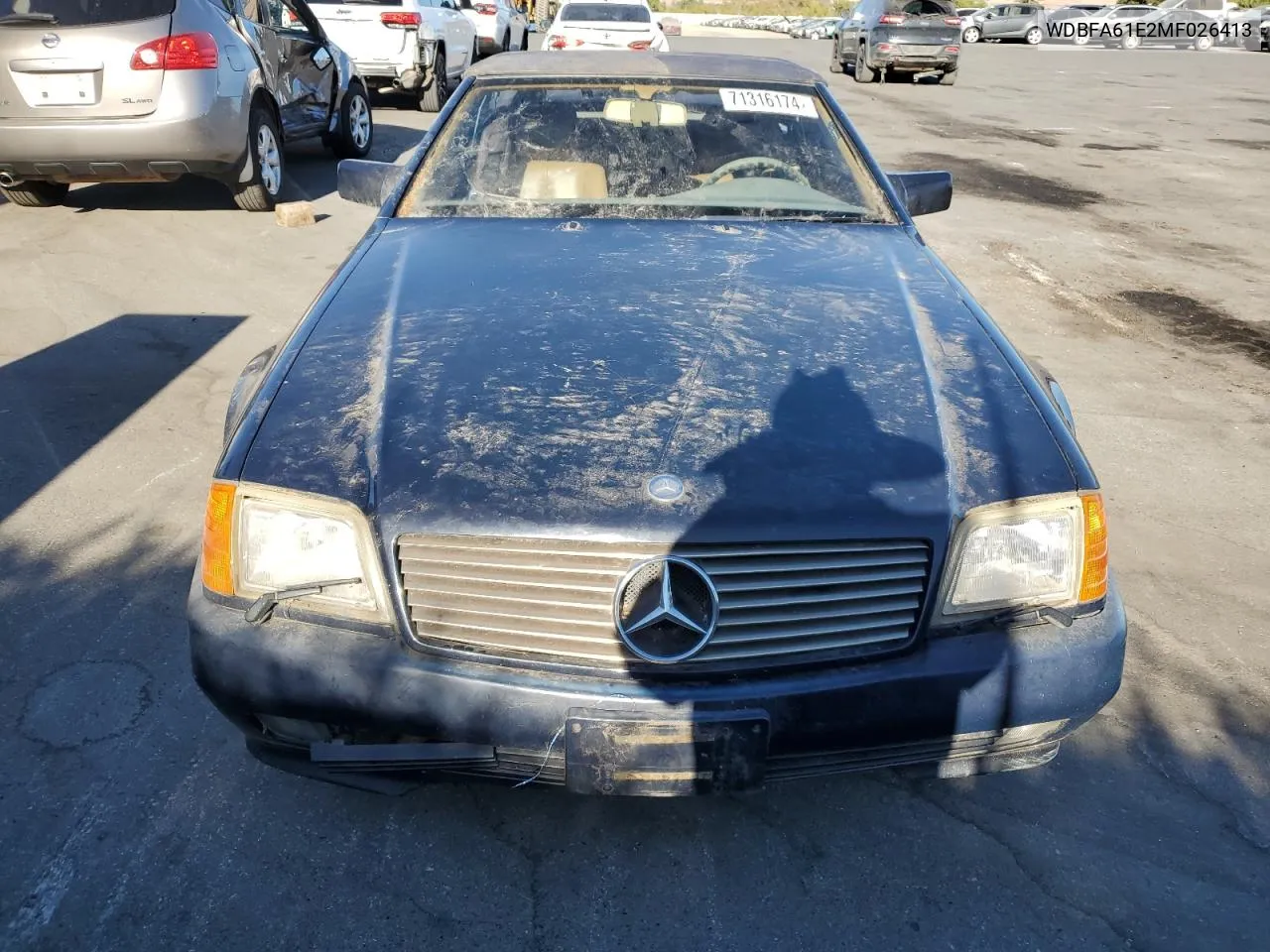 WDBFA61E2MF026413 1991 Mercedes-Benz 300 Sl