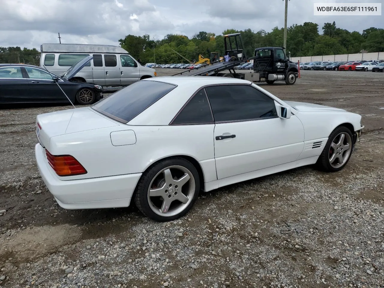 WDBFA63E6SF111961 1995 Mercedes-Benz Sl 320