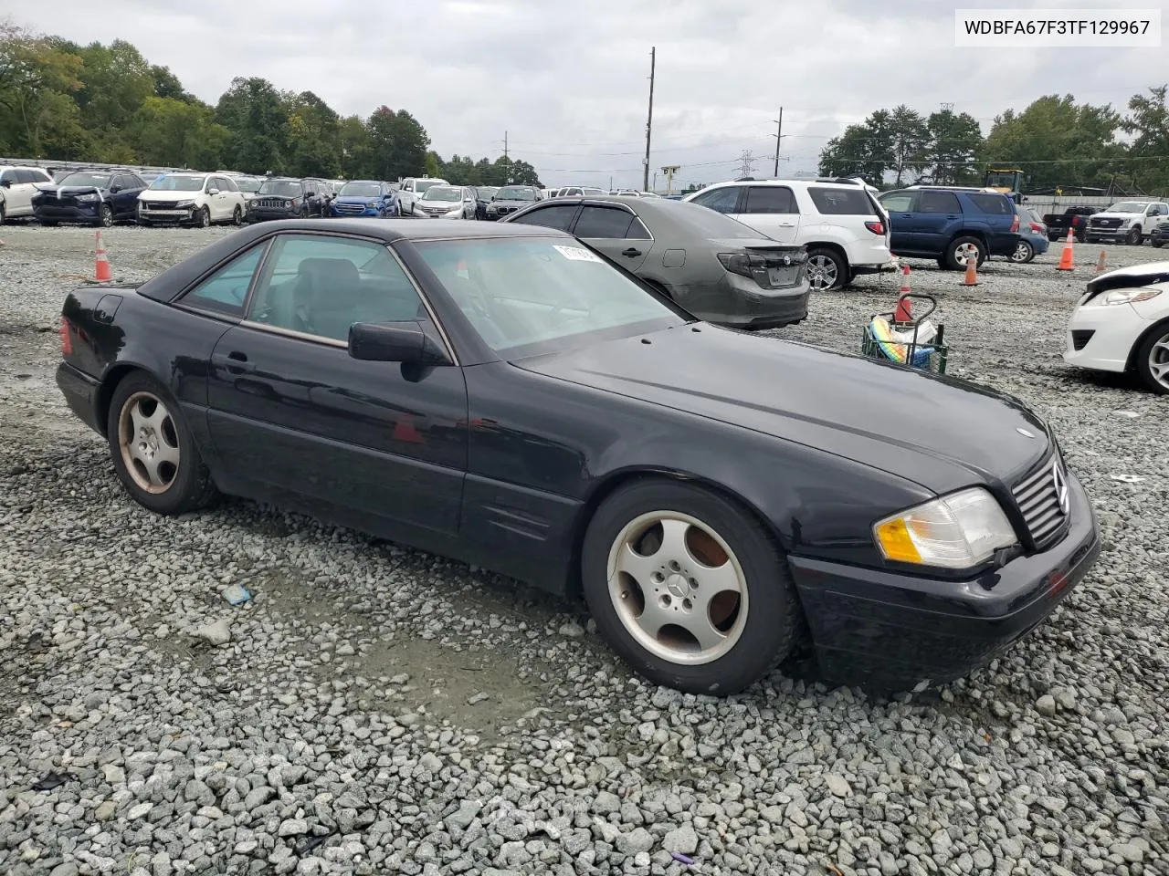 1996 Mercedes-Benz Sl 500 VIN: WDBFA67F3TF129967 Lot: 71718794