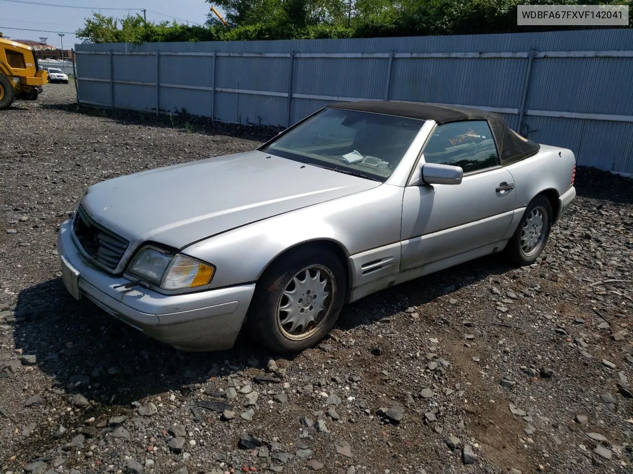 1997 Mercedes-Benz Sl 500 VIN: WDBFA67FXVF142041 Lot: 69598214