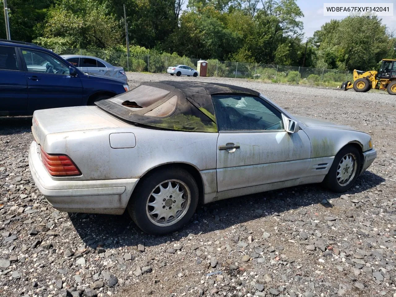 1997 Mercedes-Benz Sl 500 VIN: WDBFA67FXVF142041 Lot: 69598214