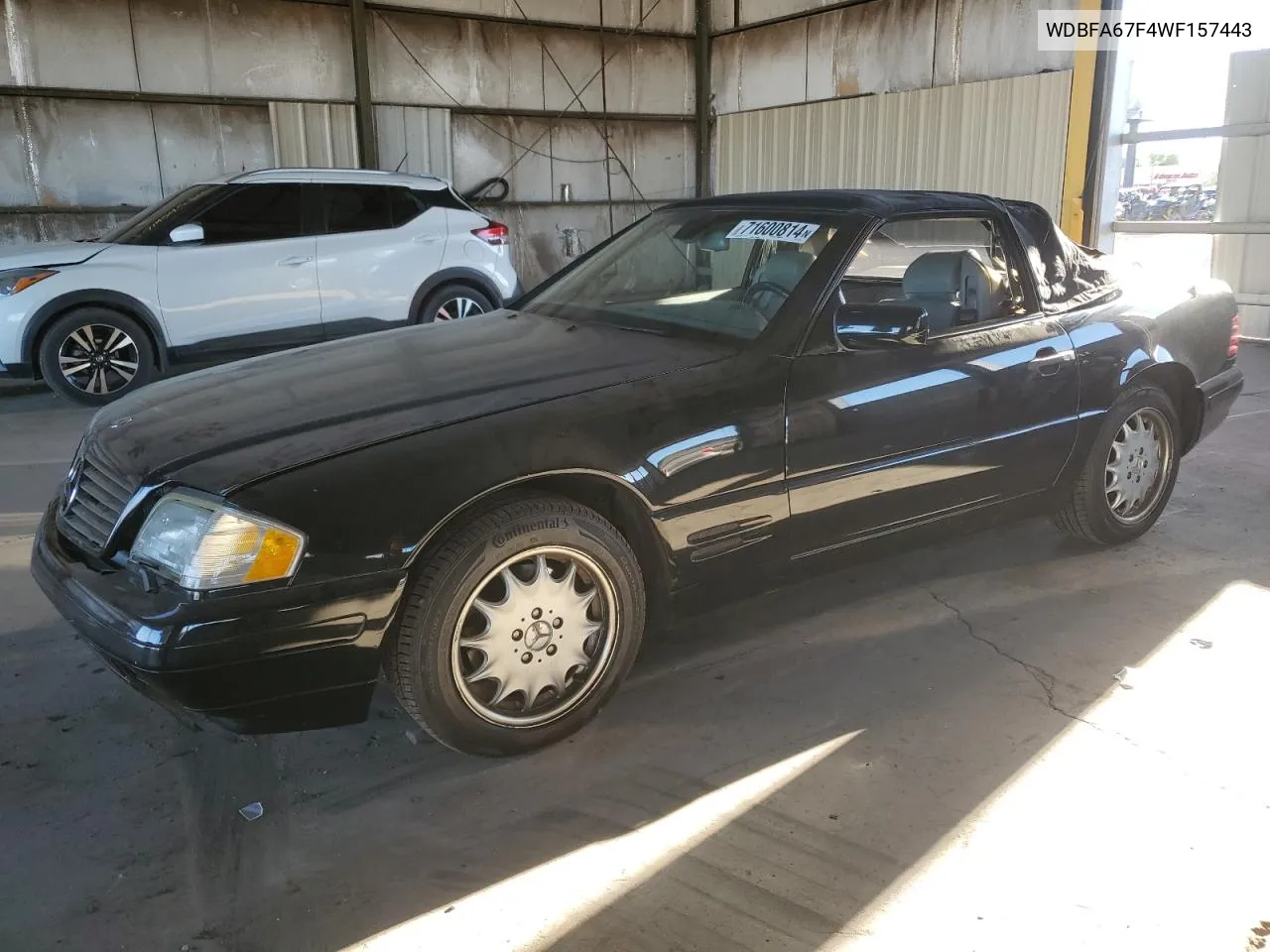 1998 Mercedes-Benz Sl 500 VIN: WDBFA67F4WF157443 Lot: 71600814