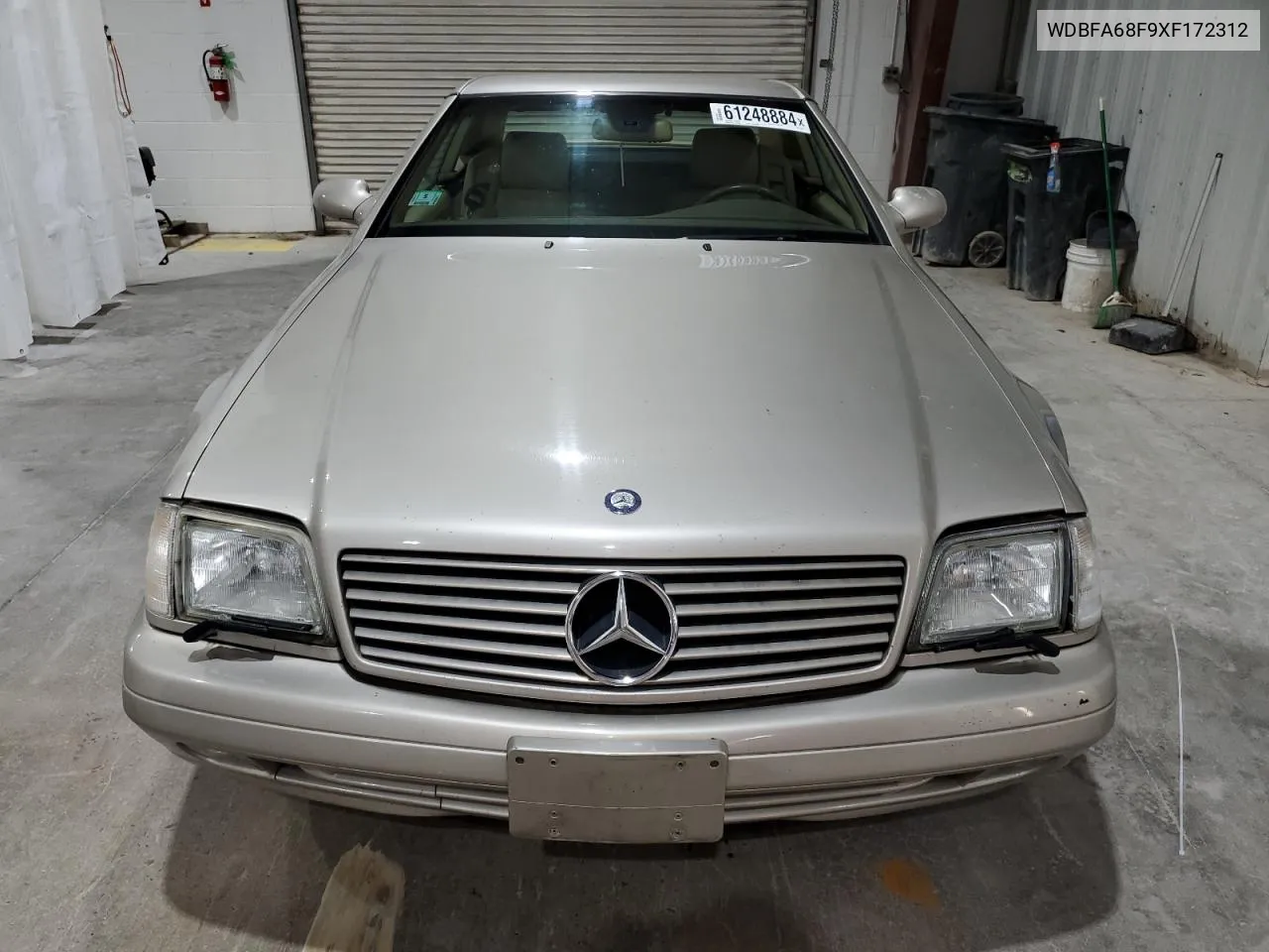 1999 Mercedes-Benz Sl 500 VIN: WDBFA68F9XF172312 Lot: 61248884