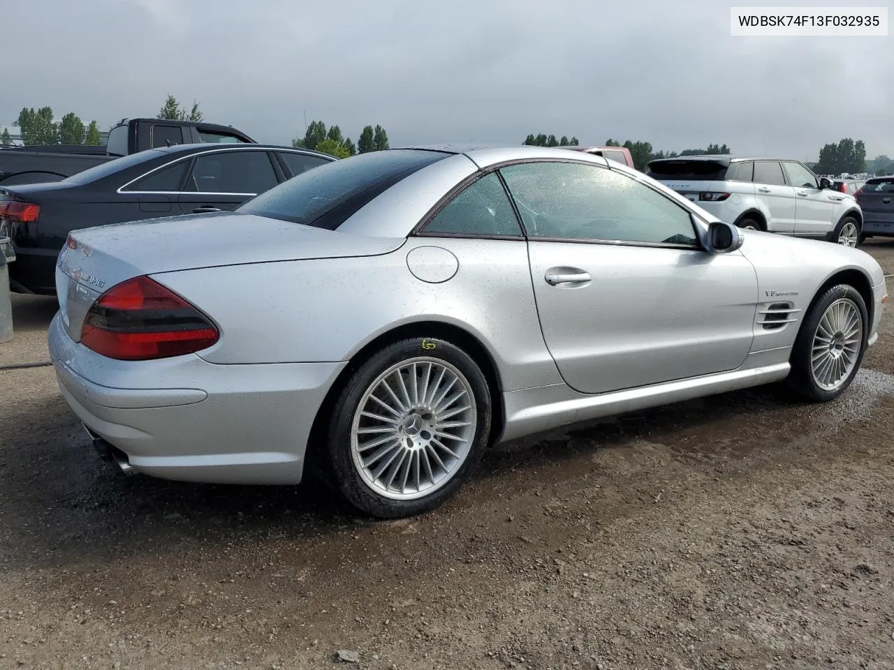 2003 Mercedes-Benz Sl 55 Amg VIN: WDBSK74F13F032935 Lot: 61076744