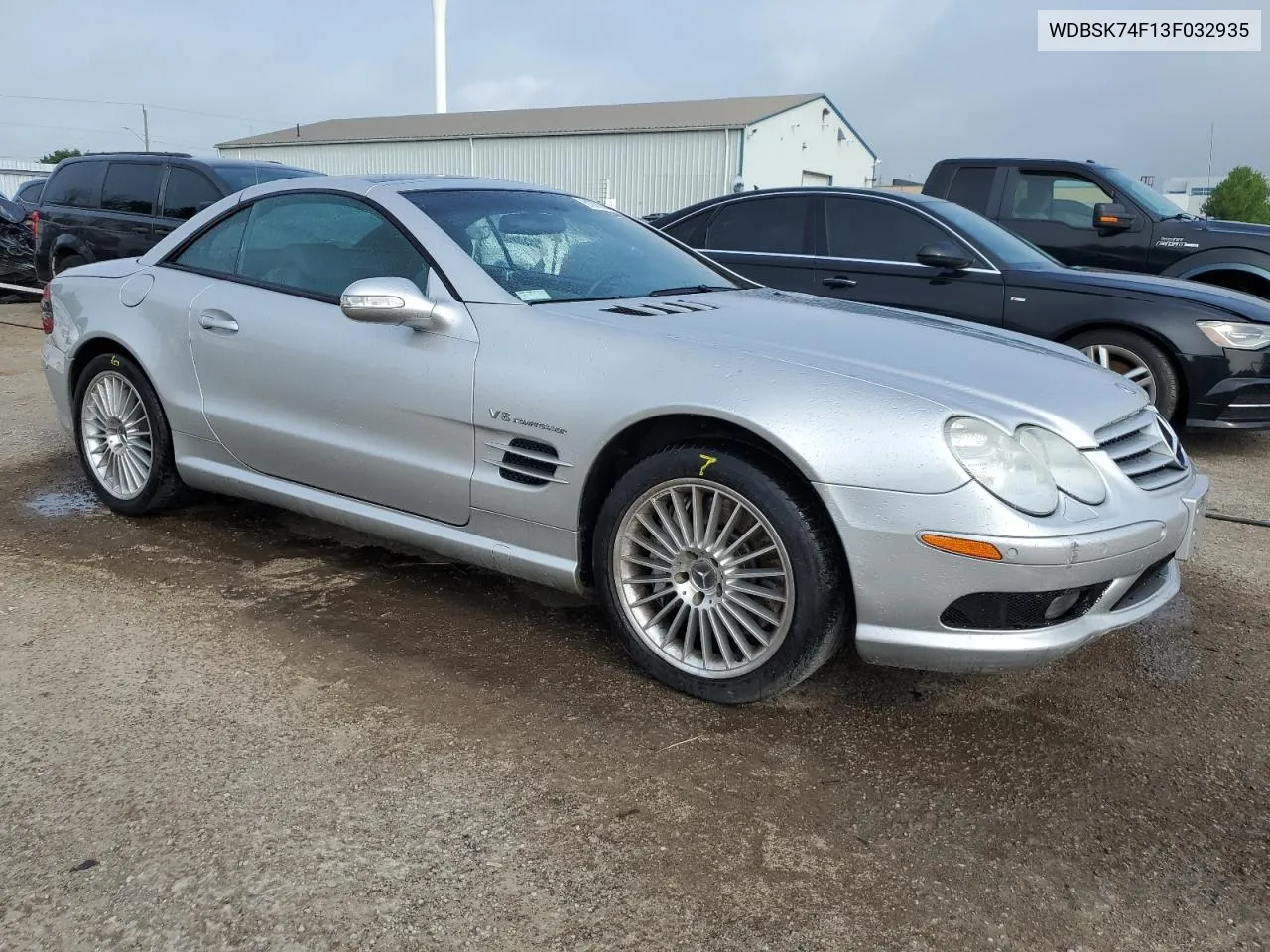 2003 Mercedes-Benz Sl 55 Amg VIN: WDBSK74F13F032935 Lot: 61076744