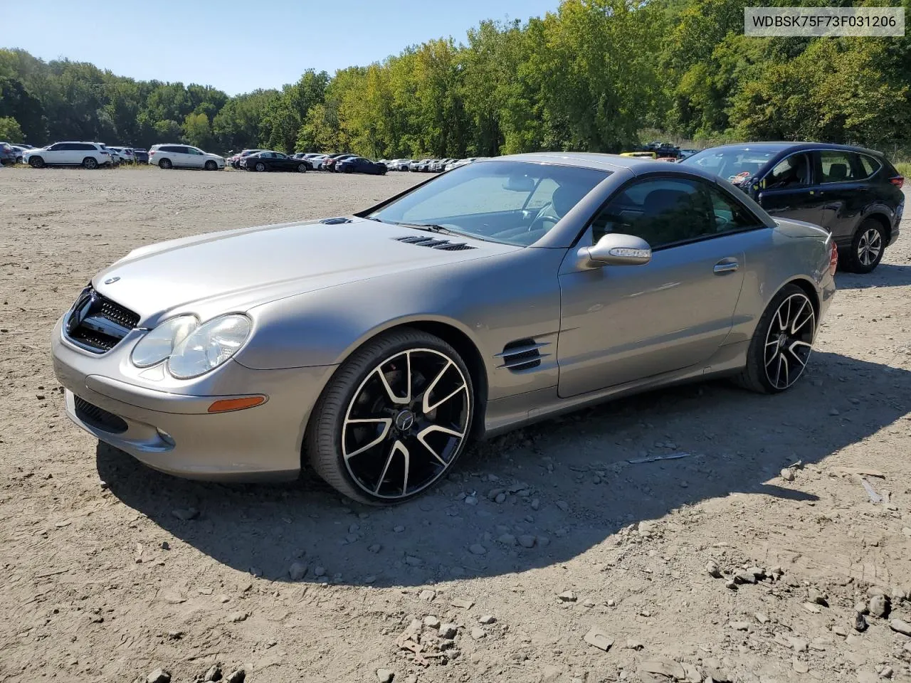 WDBSK75F73F031206 2003 Mercedes-Benz Sl 500R