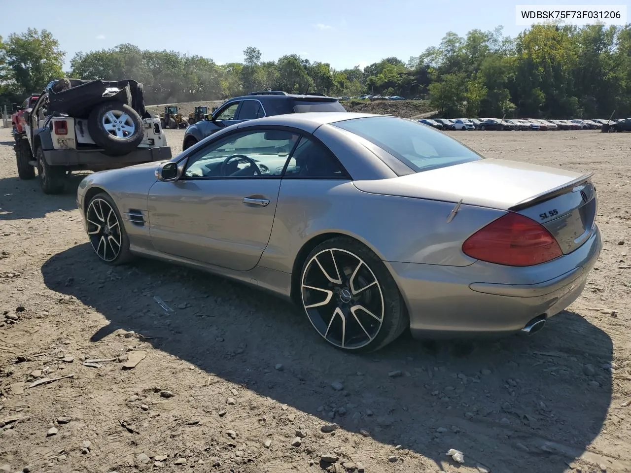 WDBSK75F73F031206 2003 Mercedes-Benz Sl 500R