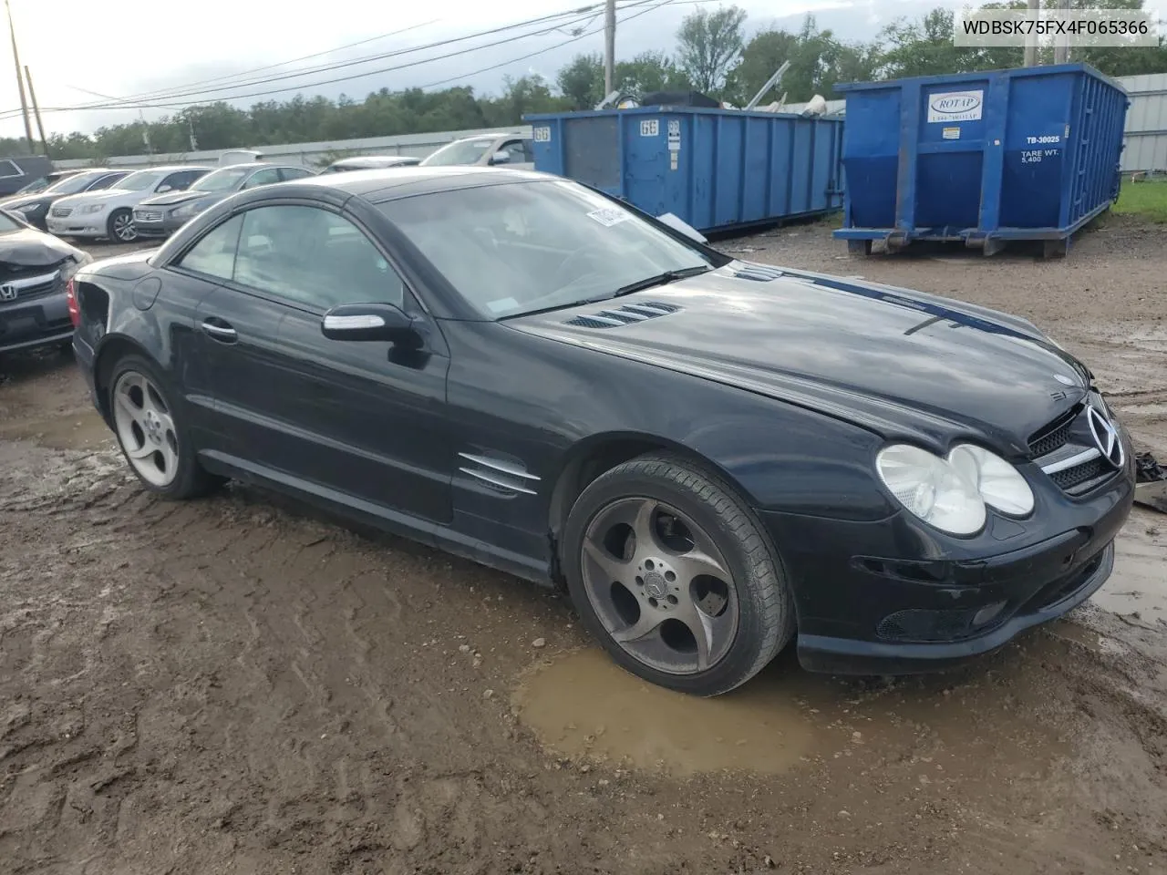 2004 Mercedes-Benz Sl 500 VIN: WDBSK75FX4F065366 Lot: 70317544