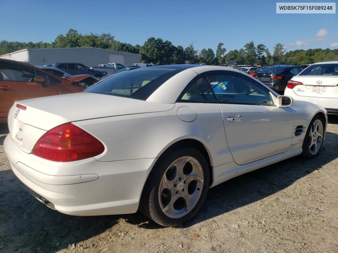 2005 Mercedes-Benz Sl 500 VIN: WDBSK75F15F089248 Lot: 67641494