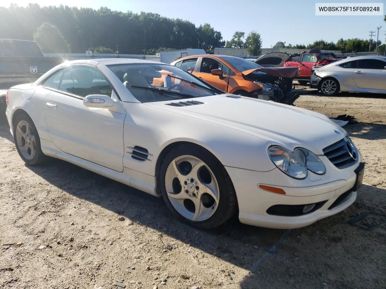 2005 Mercedes-Benz Sl 500 VIN: WDBSK75F15F089248 Lot: 67641494