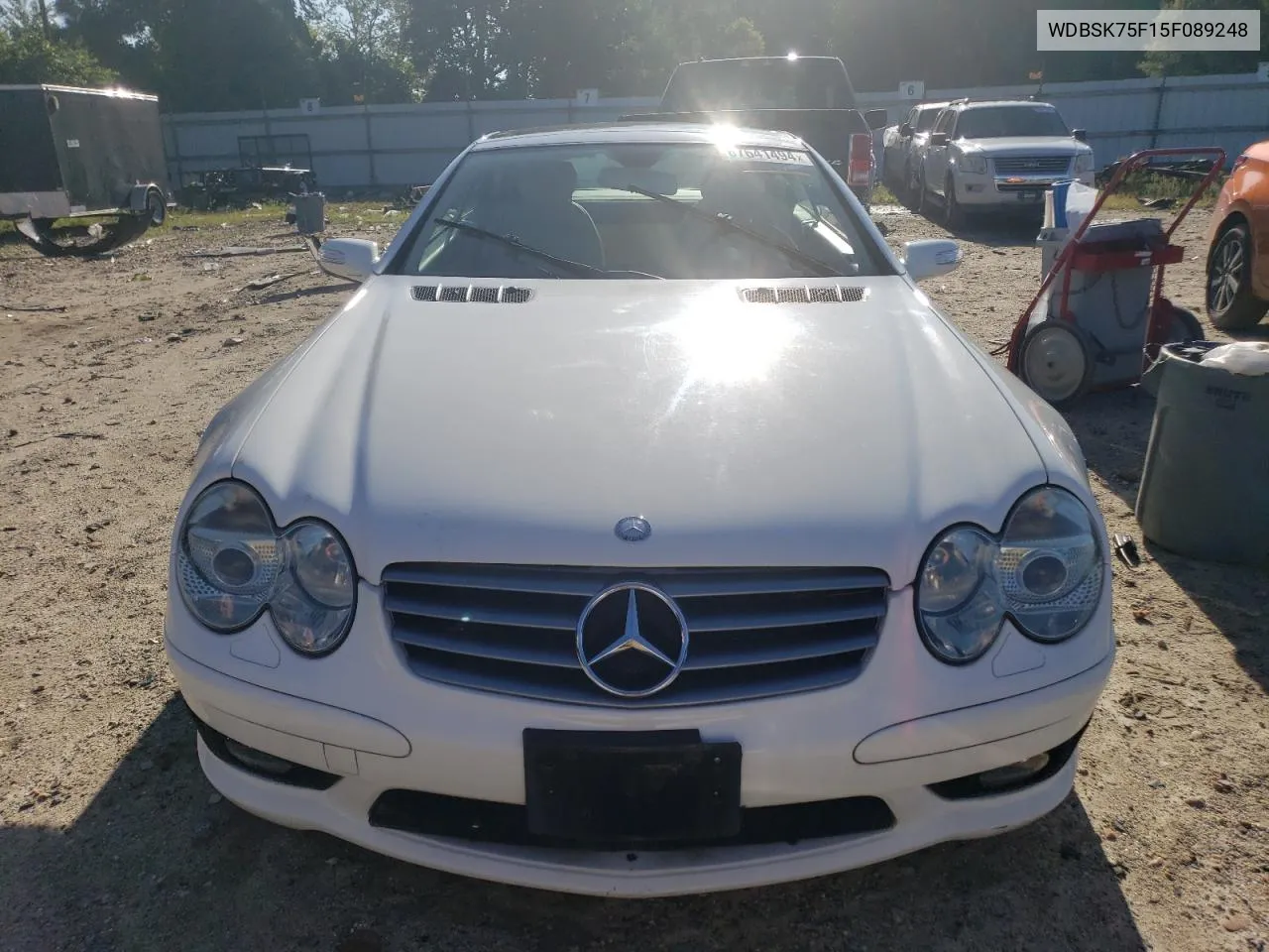 WDBSK75F15F089248 2005 Mercedes-Benz Sl 500