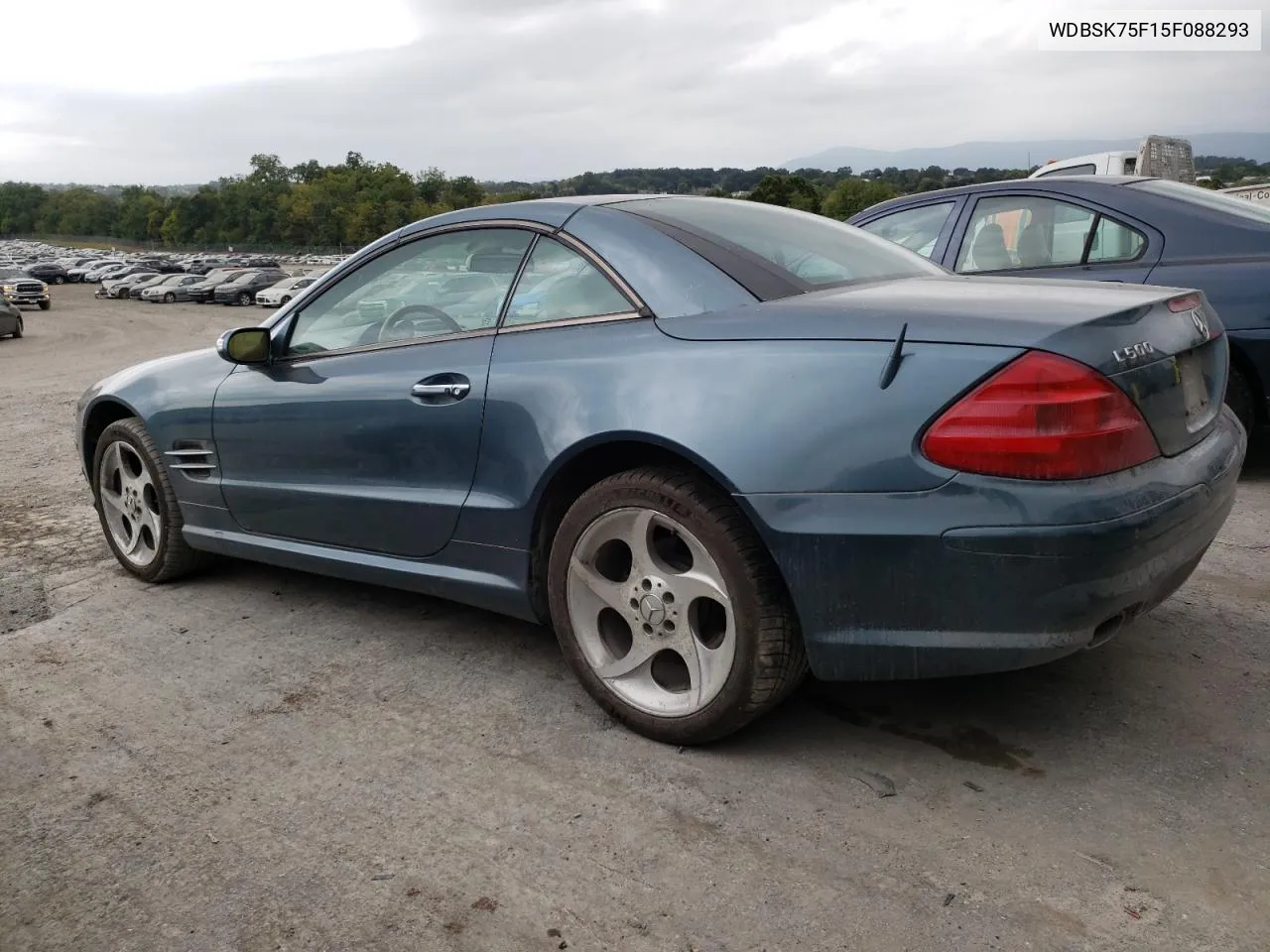 2005 Mercedes-Benz Sl 500 VIN: WDBSK75F15F088293 Lot: 71931904