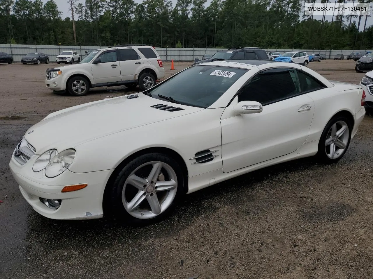 WDBSK71F97F130461 2007 Mercedes-Benz Sl 550