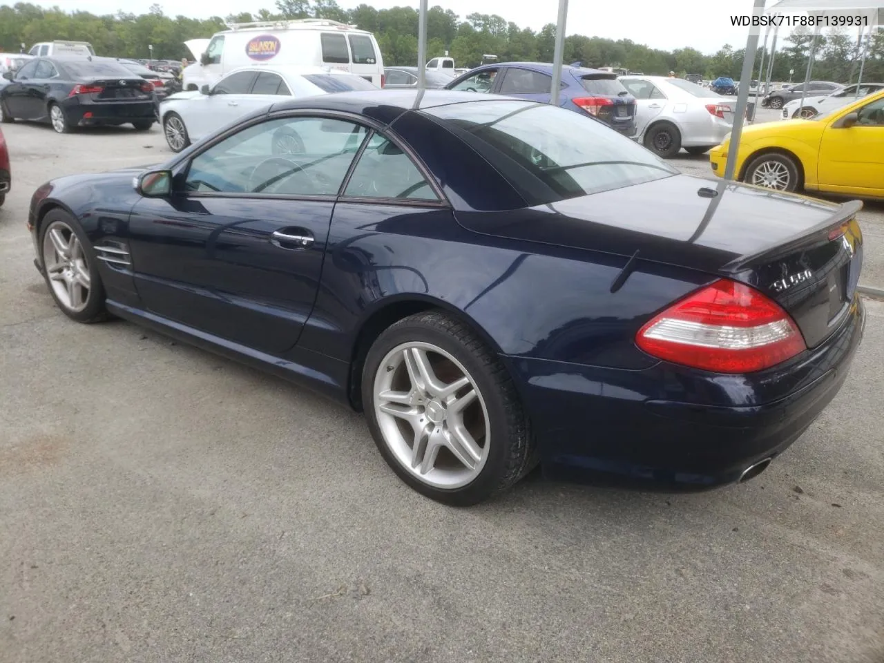 2008 Mercedes-Benz Sl 550 VIN: WDBSK71F88F139931 Lot: 67312014