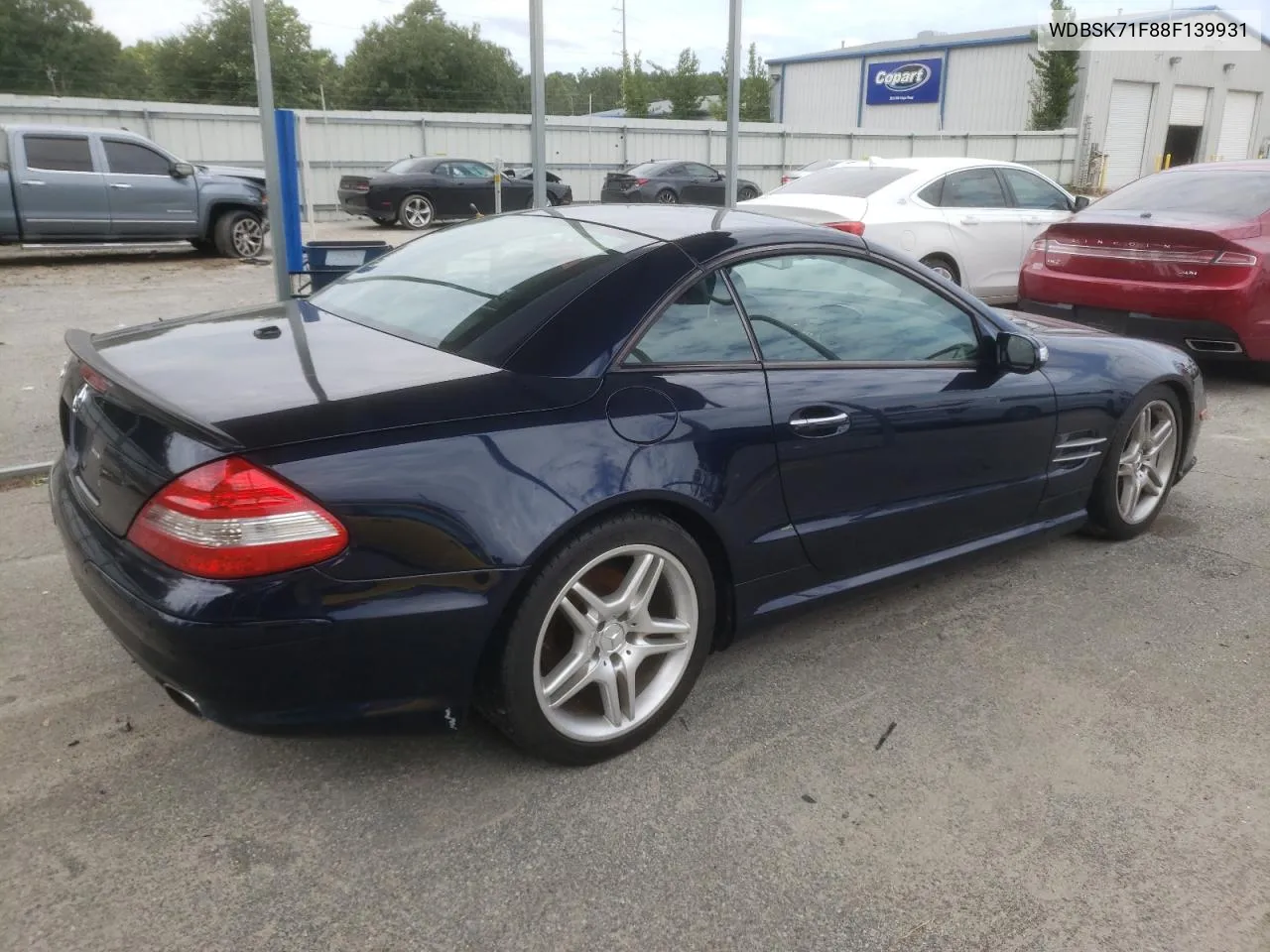 WDBSK71F88F139931 2008 Mercedes-Benz Sl 550