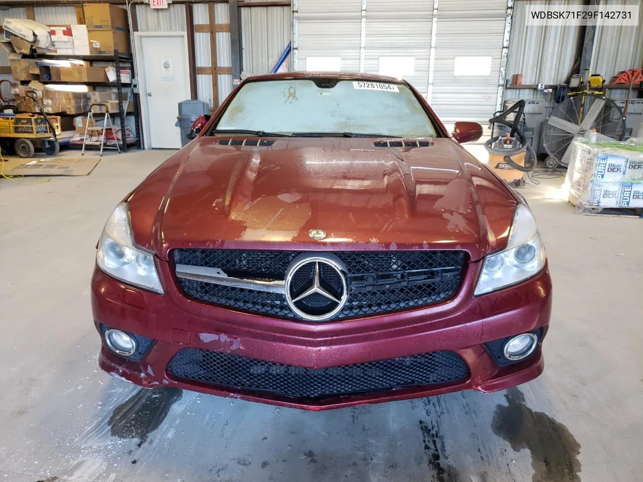 WDBSK71F29F142731 2009 Mercedes-Benz Sl 550