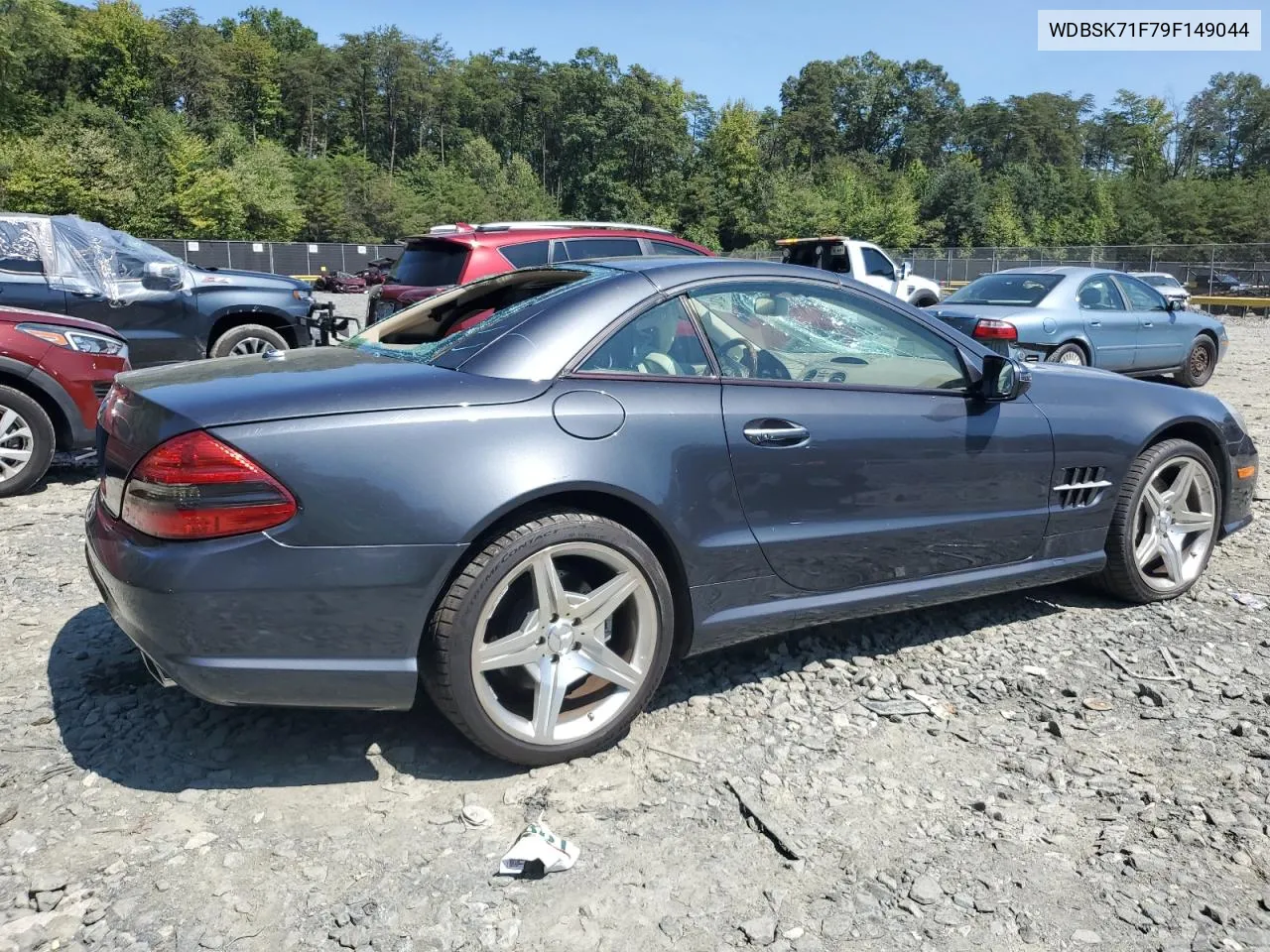 2009 Mercedes-Benz Sl 550 VIN: WDBSK71F79F149044 Lot: 69774274