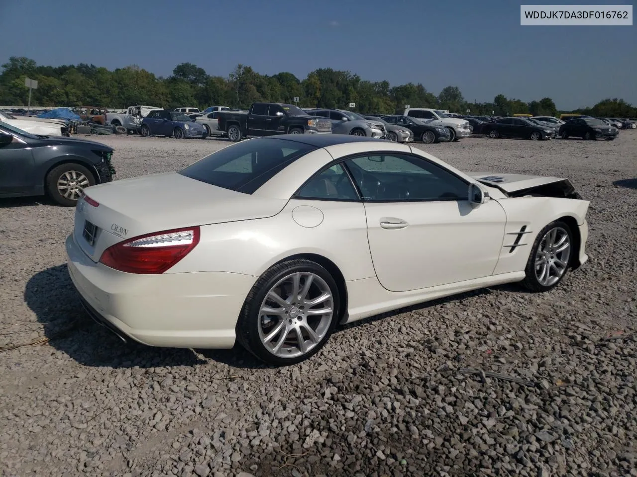 2013 Mercedes-Benz Sl 550 VIN: WDDJK7DA3DF016762 Lot: 70818334