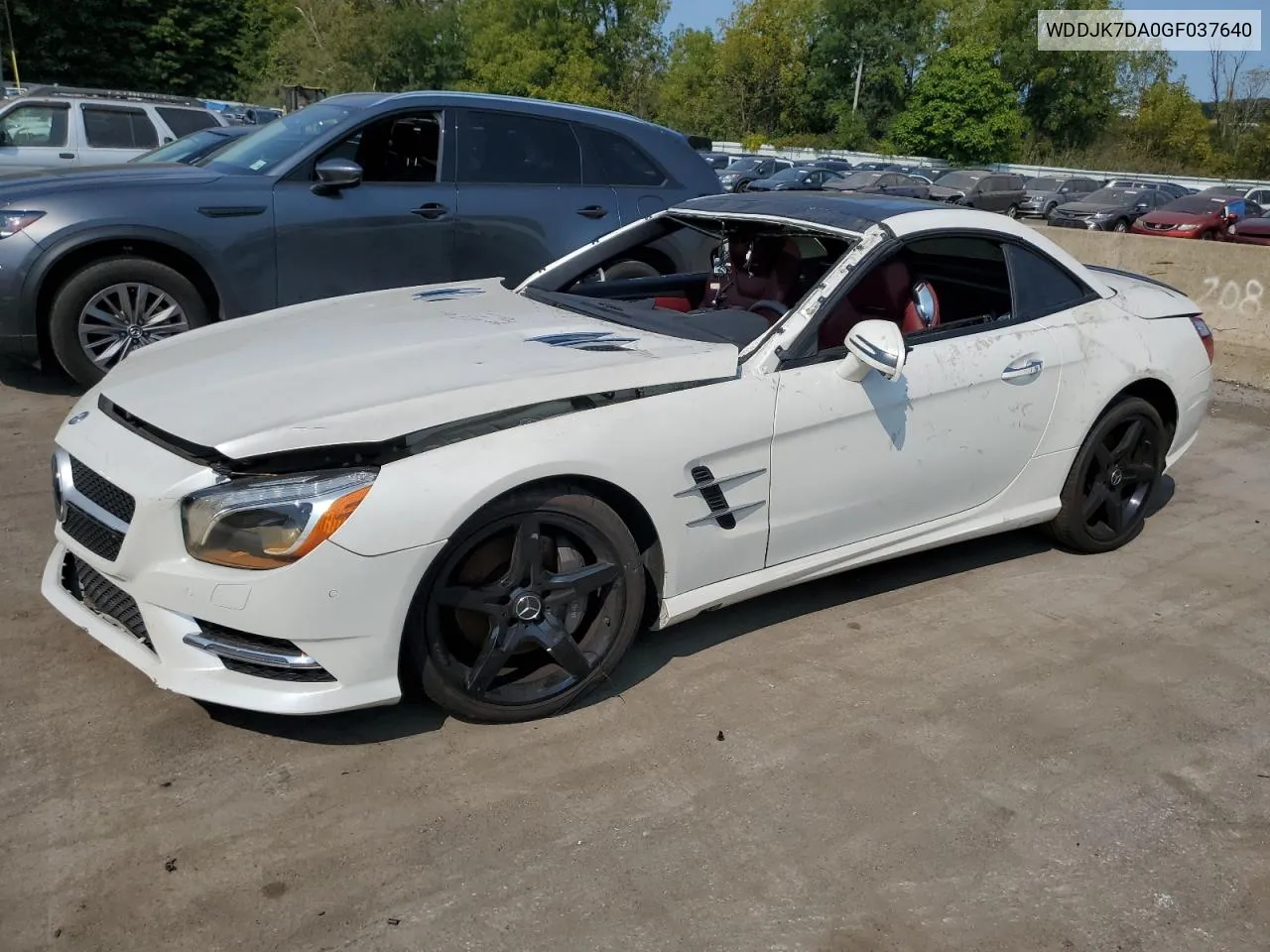 WDDJK7DA0GF037640 2016 Mercedes-Benz Sl 550