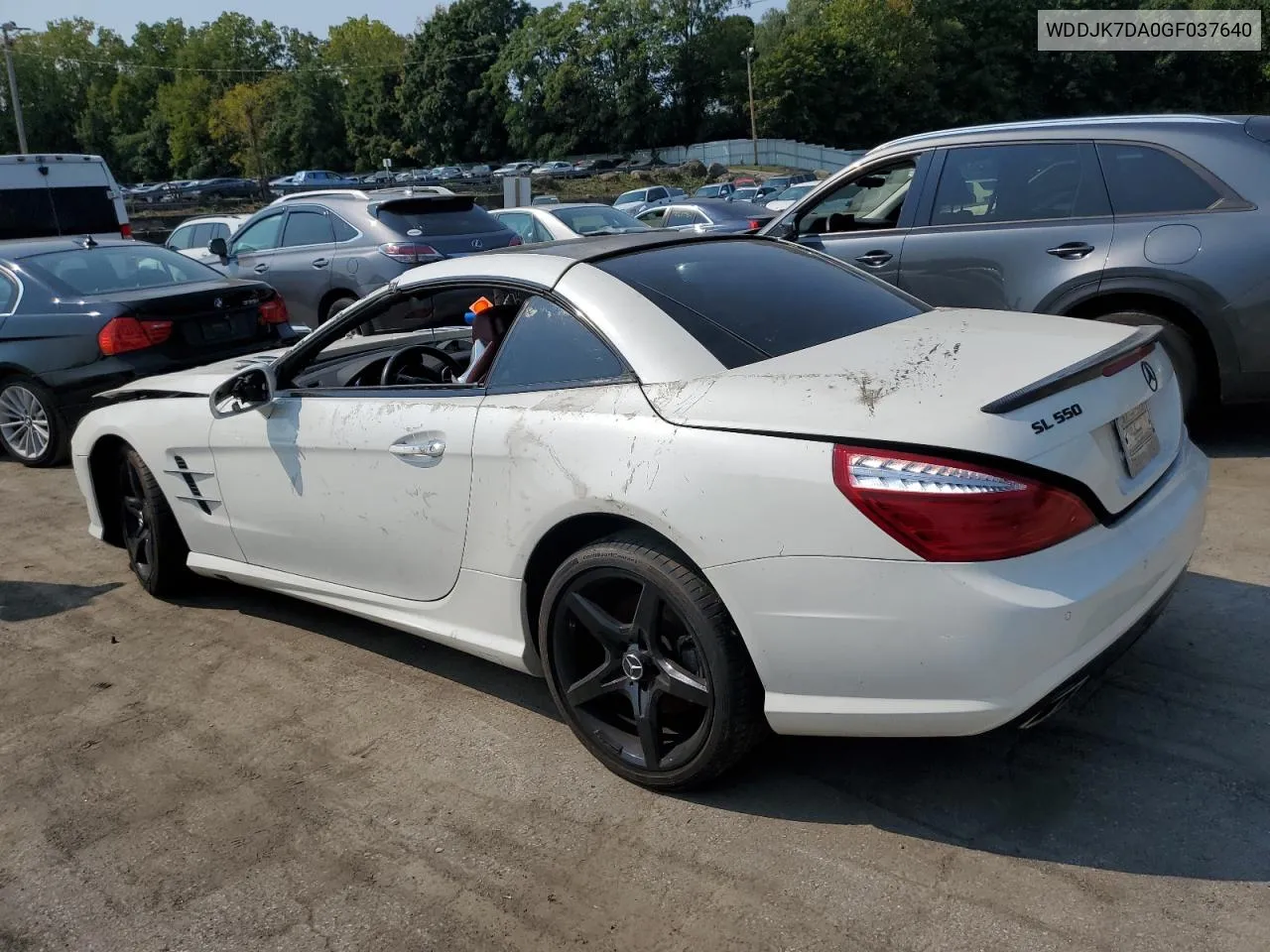 WDDJK7DA0GF037640 2016 Mercedes-Benz Sl 550