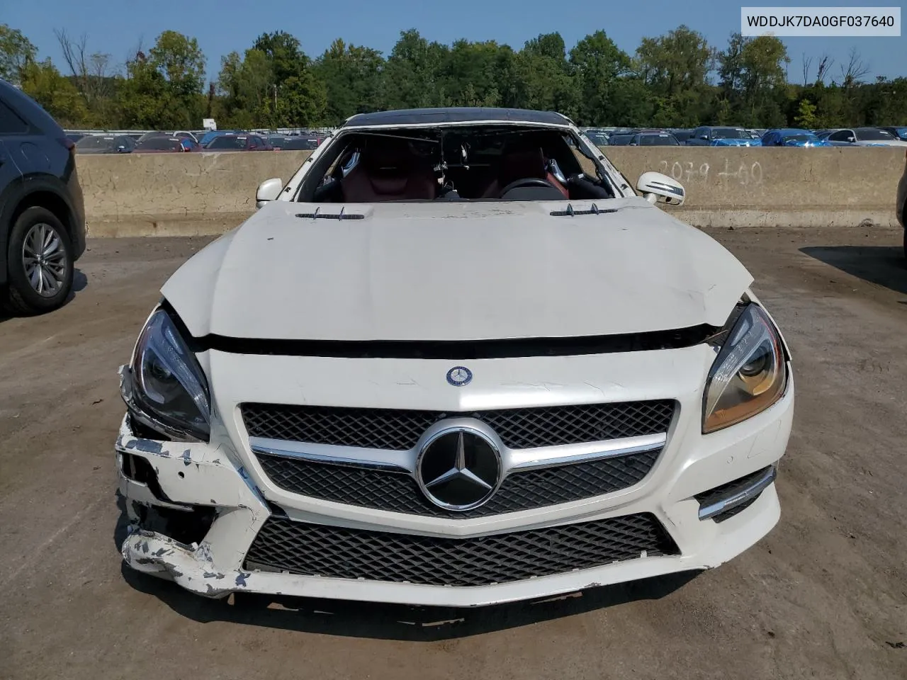 2016 Mercedes-Benz Sl 550 VIN: WDDJK7DA0GF037640 Lot: 71428014