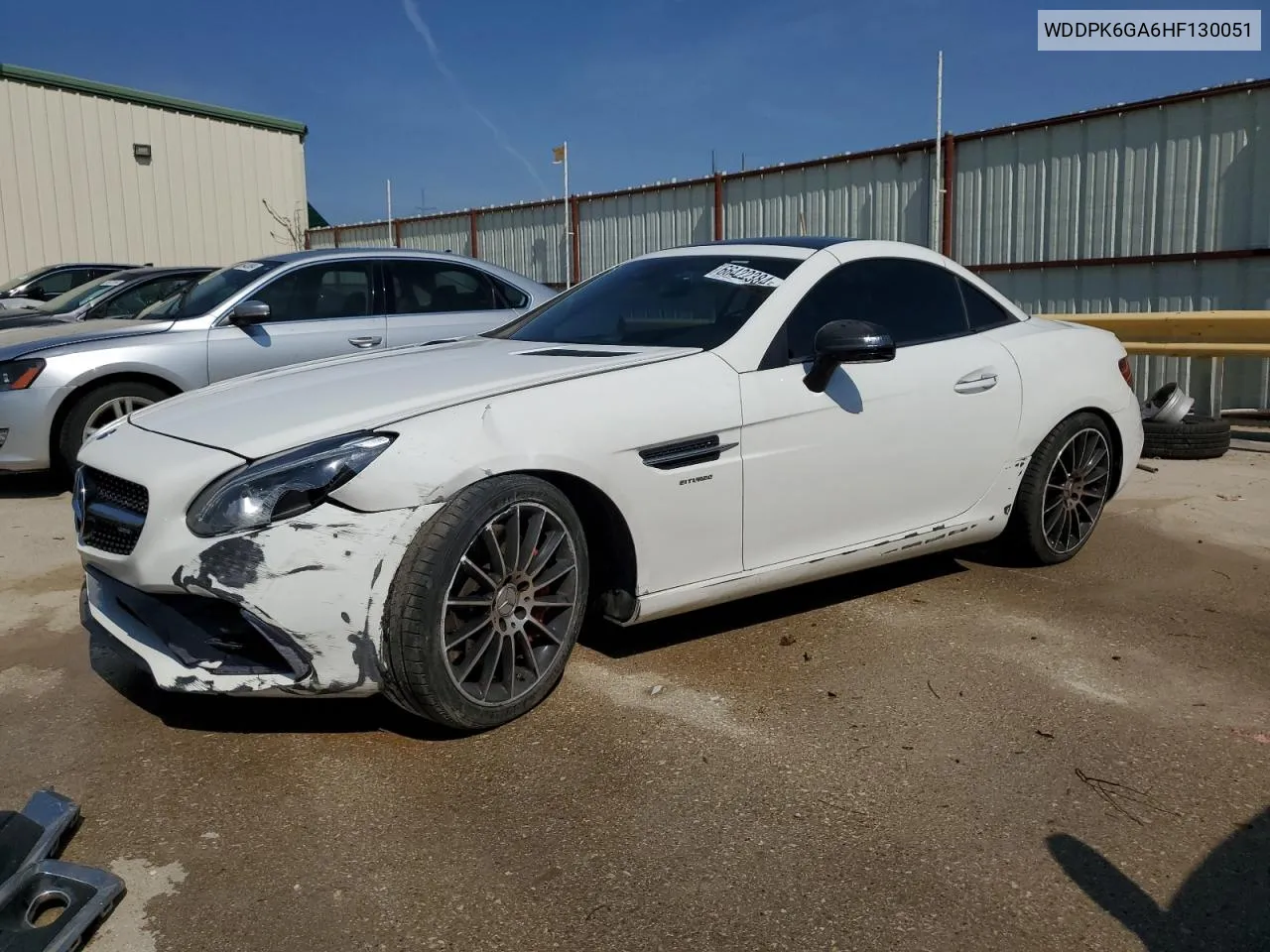 2017 Mercedes-Benz Slc 43 Amg VIN: WDDPK6GA6HF130051 Lot: 66422384