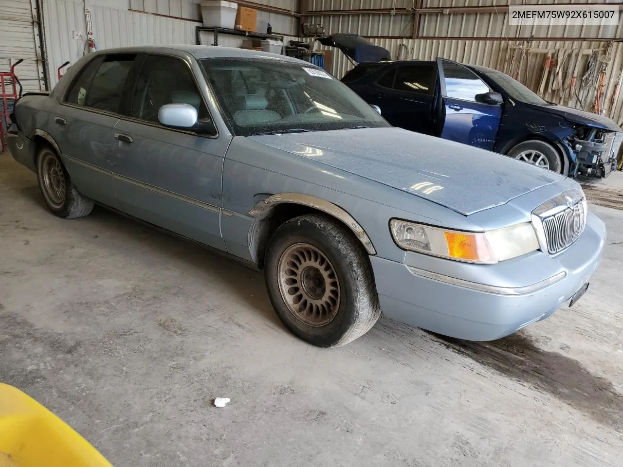 2002 Mercury Grand Marquis Ls VIN: 2MEFM75W92X615007 Lot: 69298624