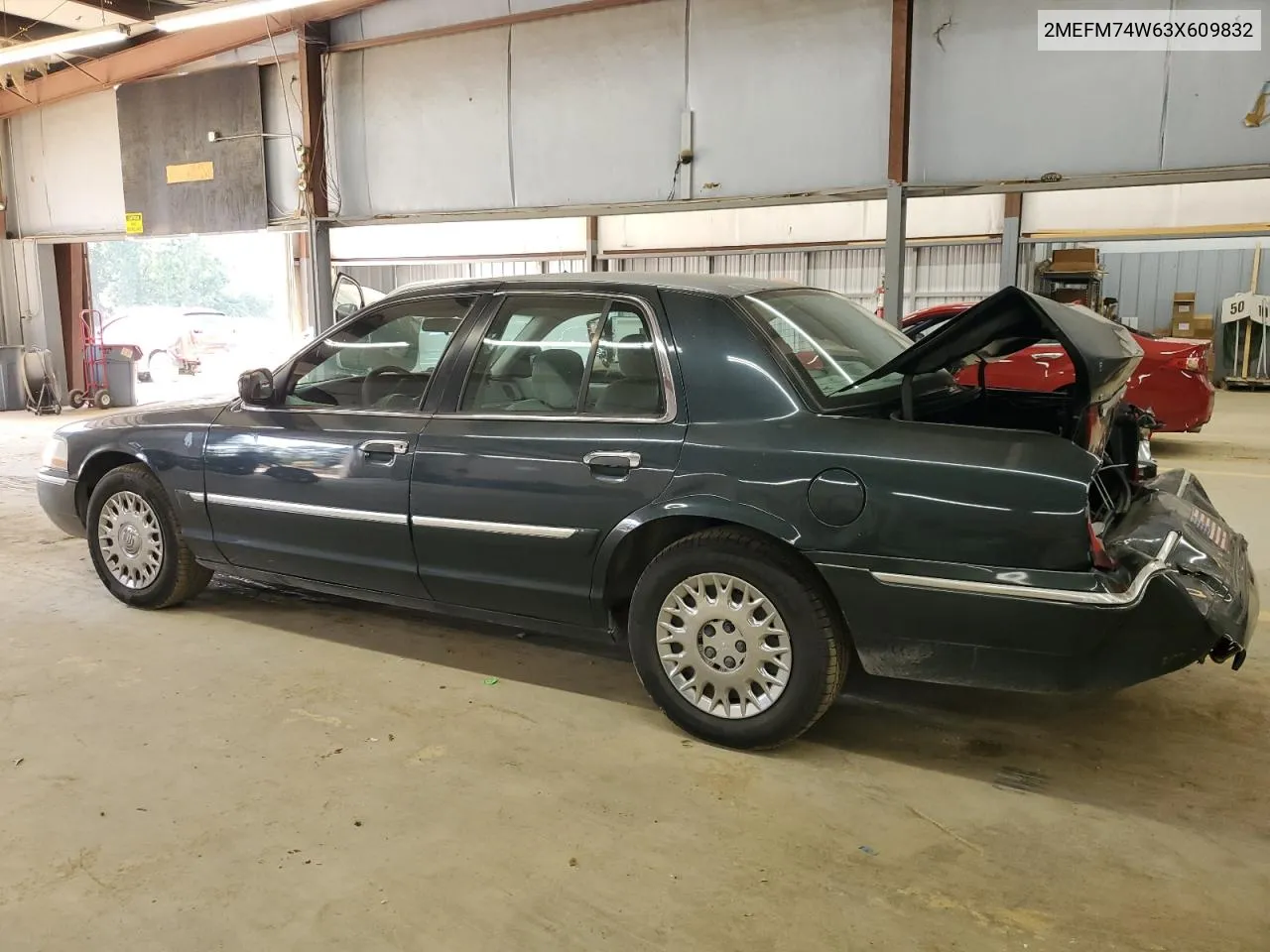 2003 Mercury Grand Marquis Gs VIN: 2MEFM74W63X609832 Lot: 70401464