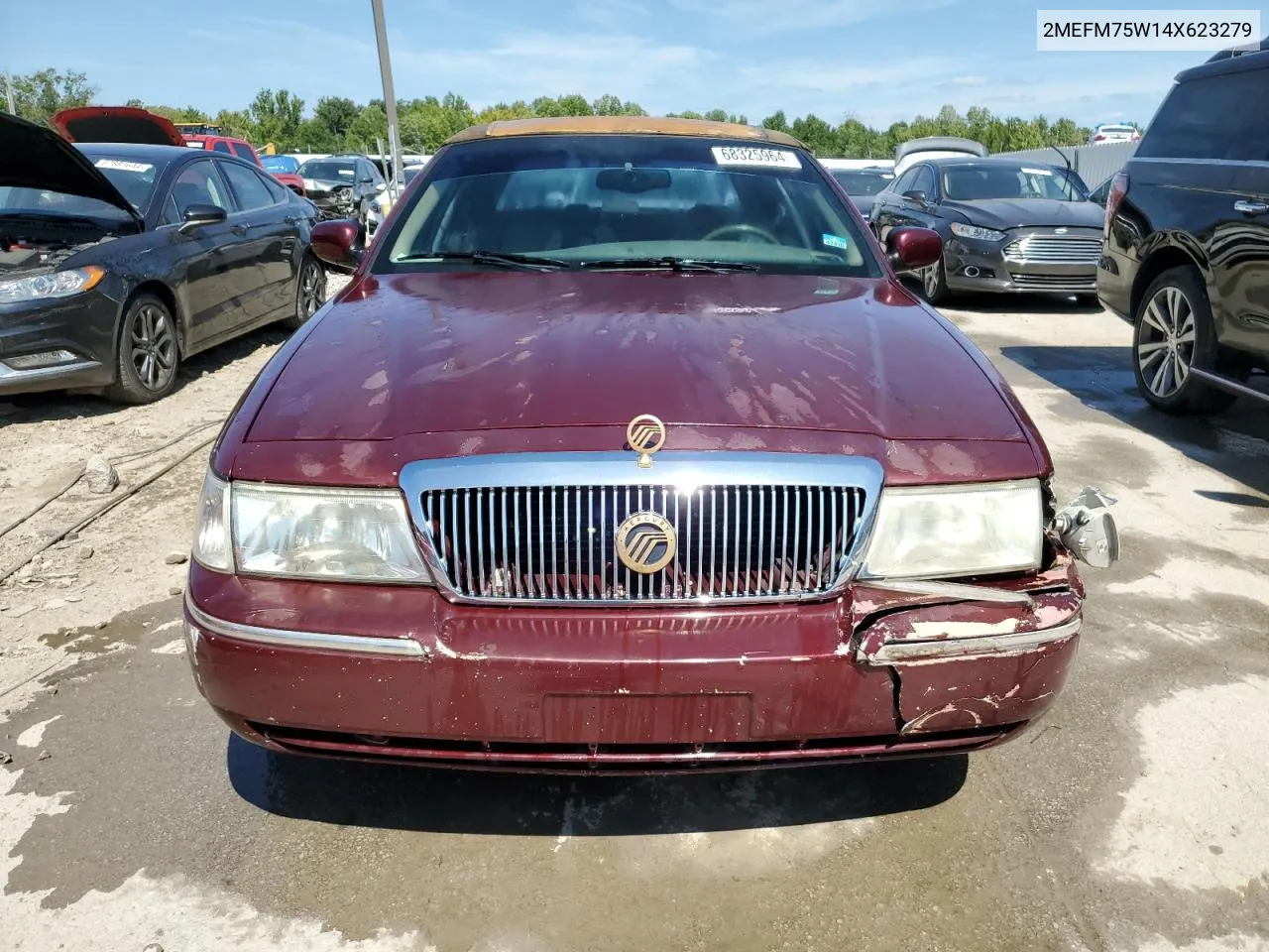 2004 Mercury Grand Marquis Ls VIN: 2MEFM75W14X623279 Lot: 68325964