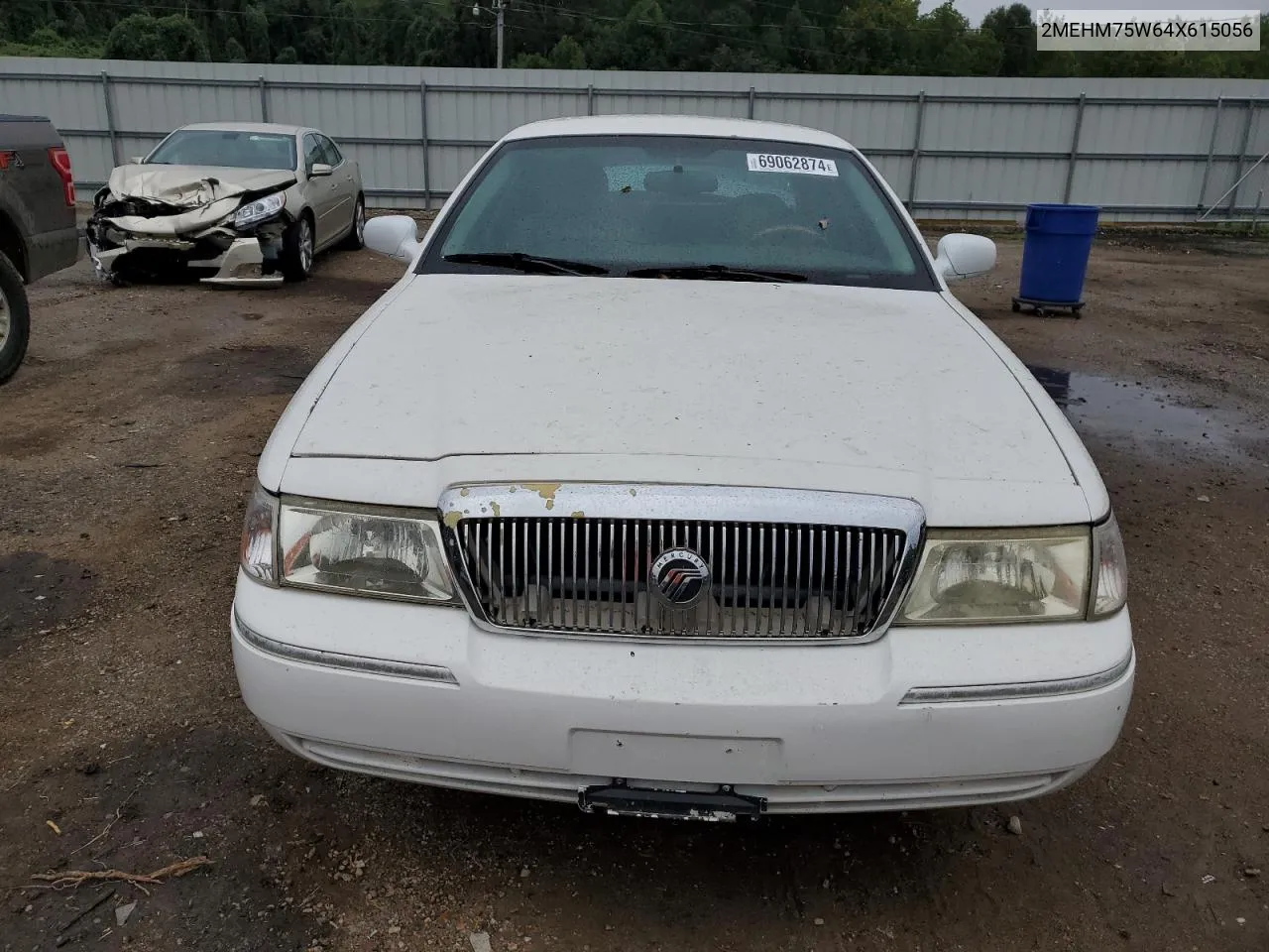 2004 Mercury Grand Marquis Ls VIN: 2MEHM75W64X615056 Lot: 69062874