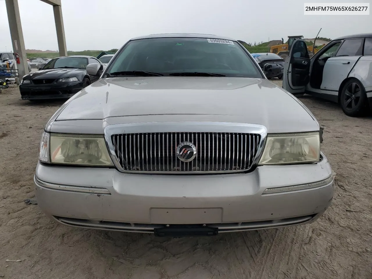 2005 Mercury Grand Marquis Ls VIN: 2MHFM75W65X626277 Lot: 69609294