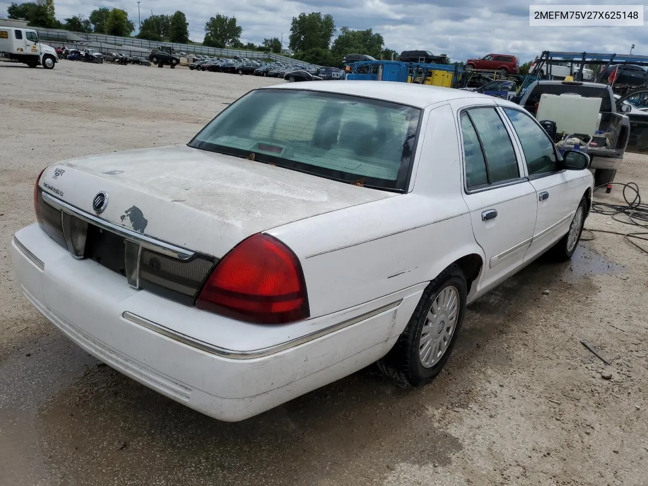 2MEFM75V27X625148 2007 Mercury Grand Marquis Ls