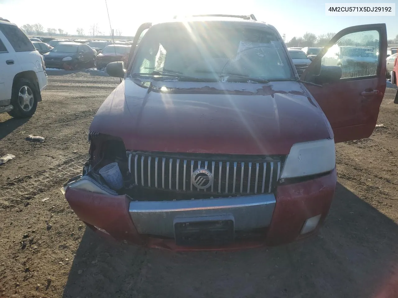 2005 Mercury Mariner VIN: 4M2CU571X5DJ29192 Lot: 43346424