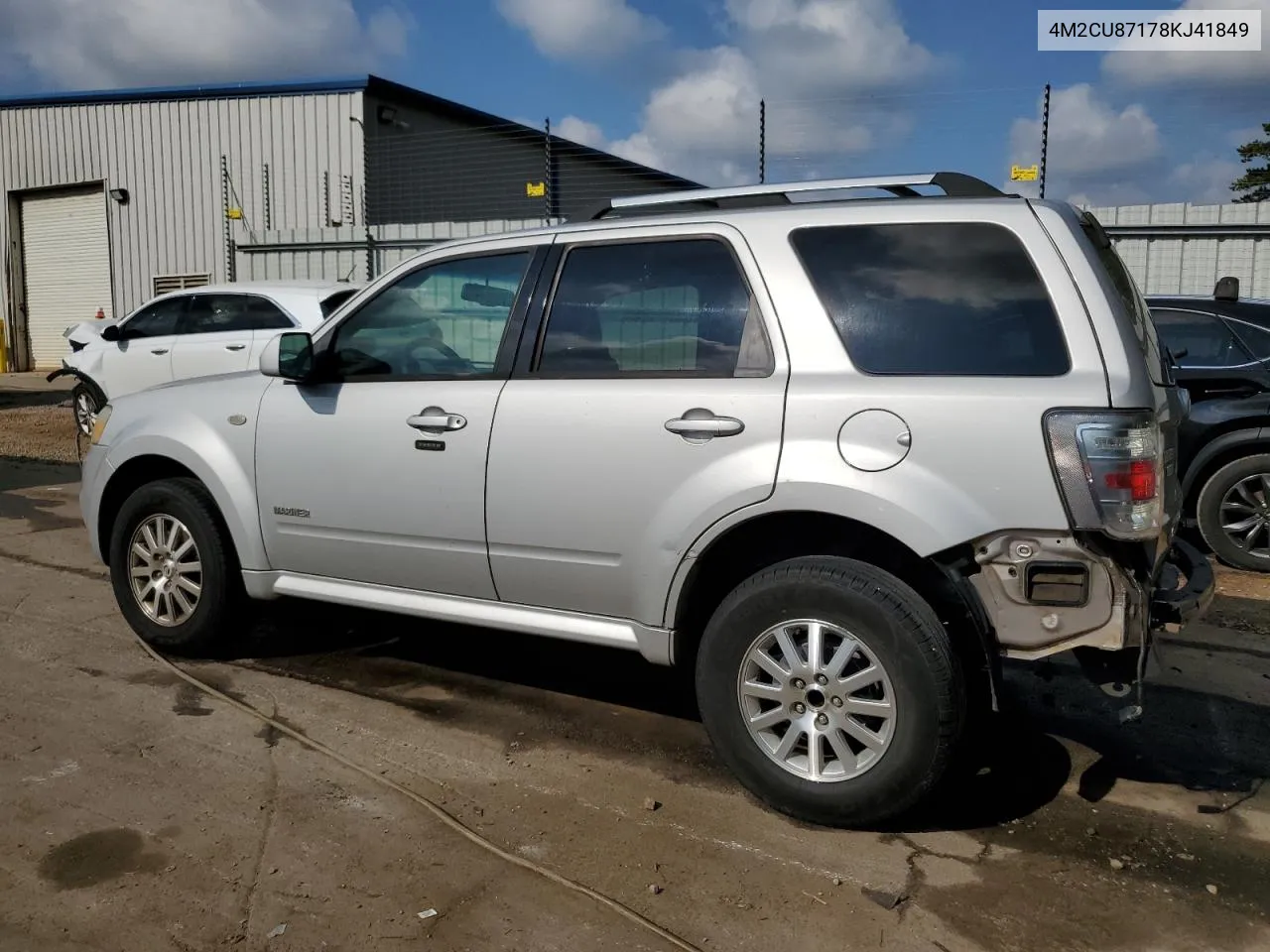 4M2CU87178KJ41849 2008 Mercury Mariner Premier