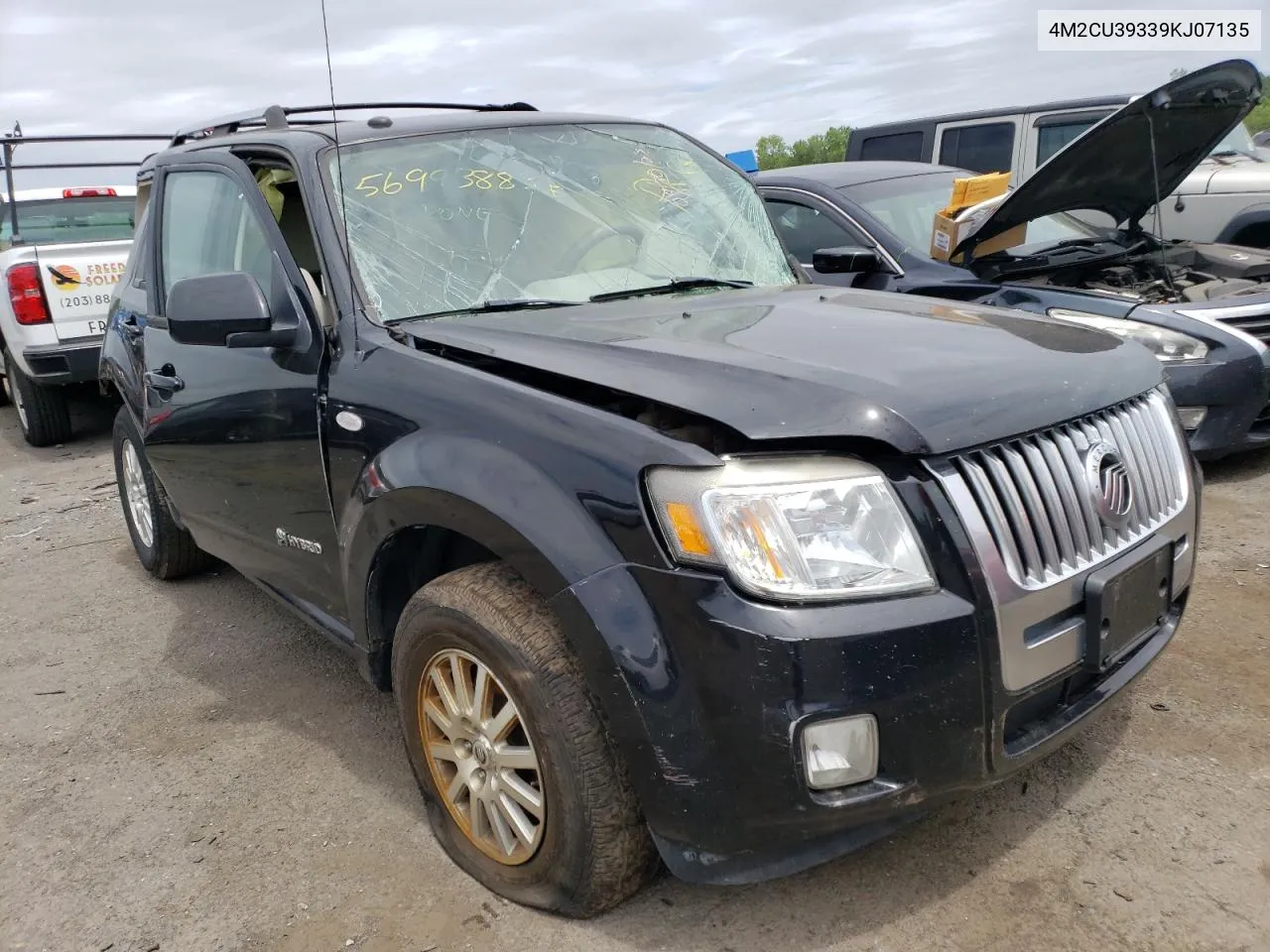 4M2CU39339KJ07135 2009 Mercury Mariner Hybrid