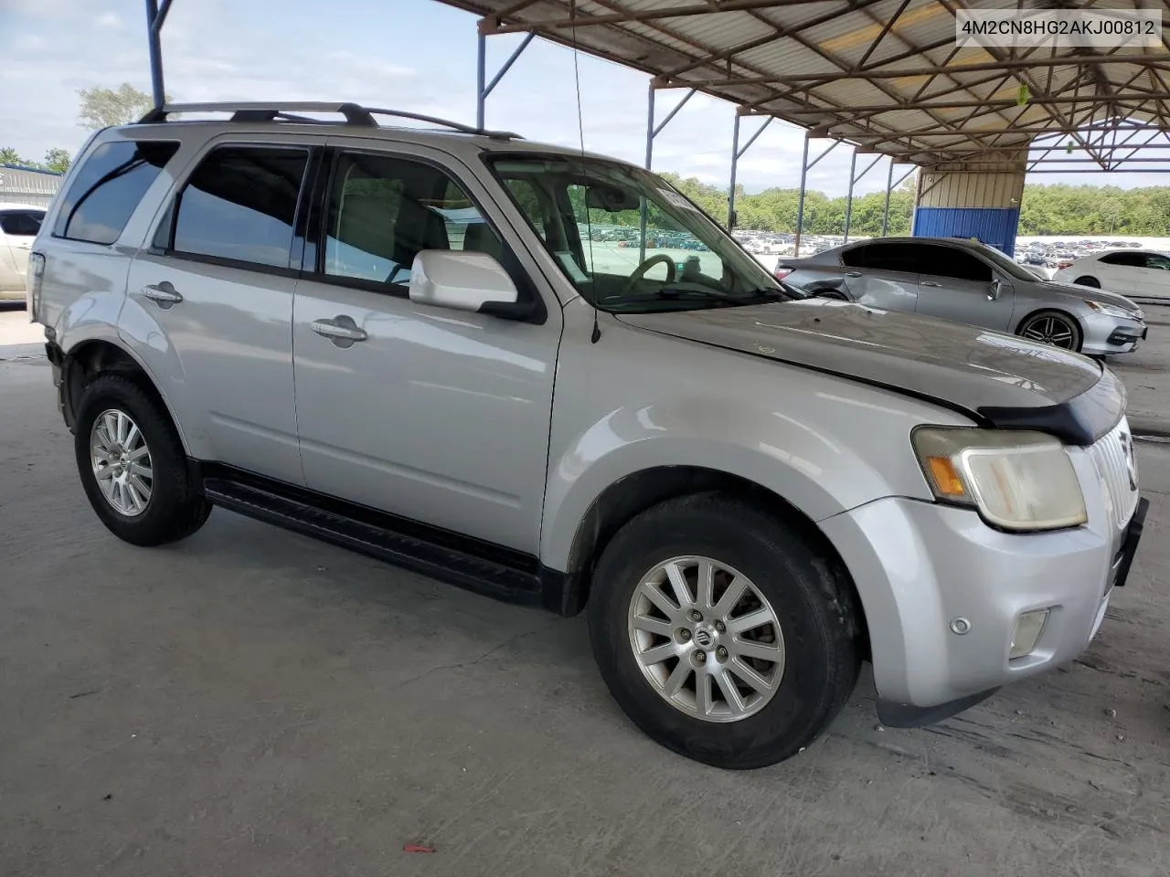 4M2CN8HG2AKJ00812 2010 Mercury Mariner Premier