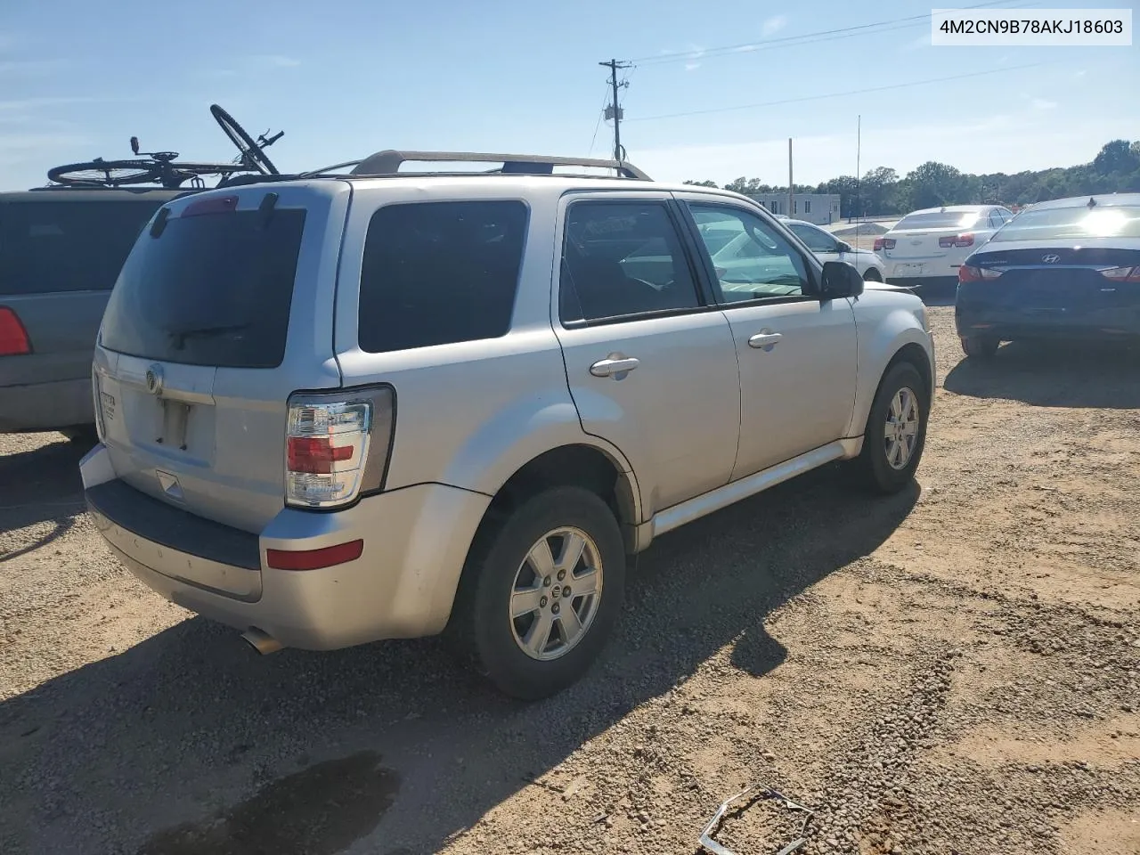 2010 Mercury Mariner VIN: 4M2CN9B78AKJ18603 Lot: 68169194