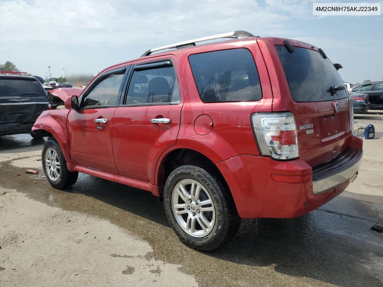 2010 Mercury Mariner Premier VIN: 4M2CN8H75AKJ22349 Lot: 69391884