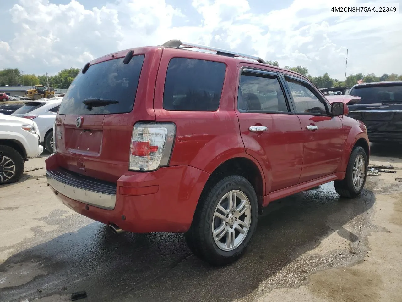 2010 Mercury Mariner Premier VIN: 4M2CN8H75AKJ22349 Lot: 69391884