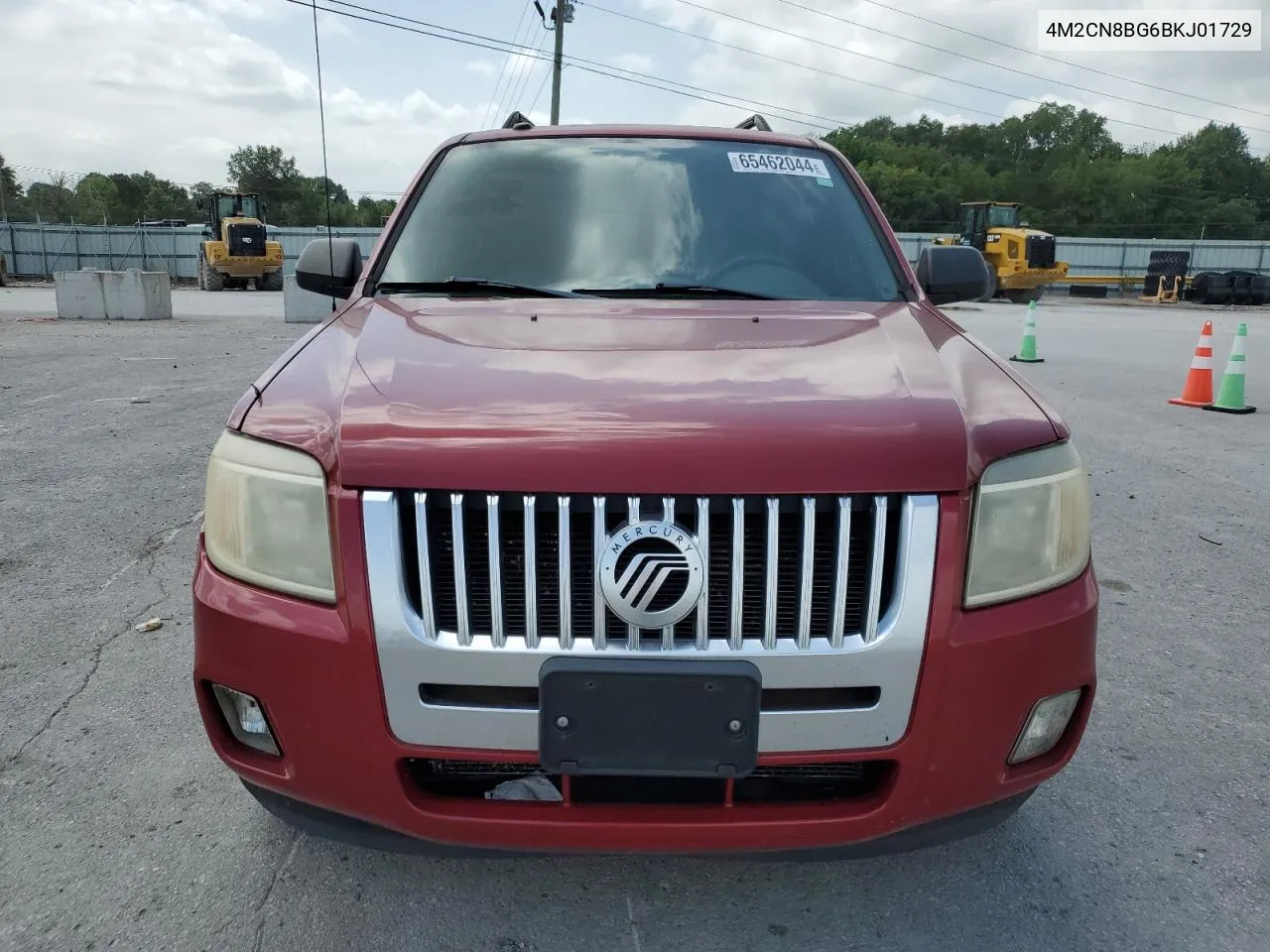 2011 Mercury Mariner VIN: 4M2CN8BG6BKJ01729 Lot: 65462044