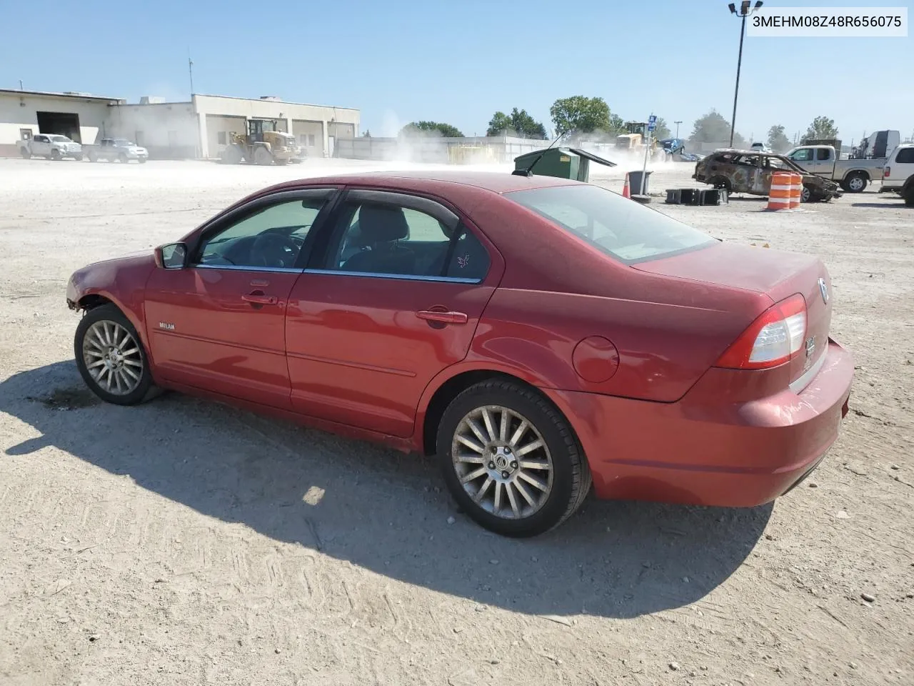 2008 Mercury Milan Premier VIN: 3MEHM08Z48R656075 Lot: 69383504