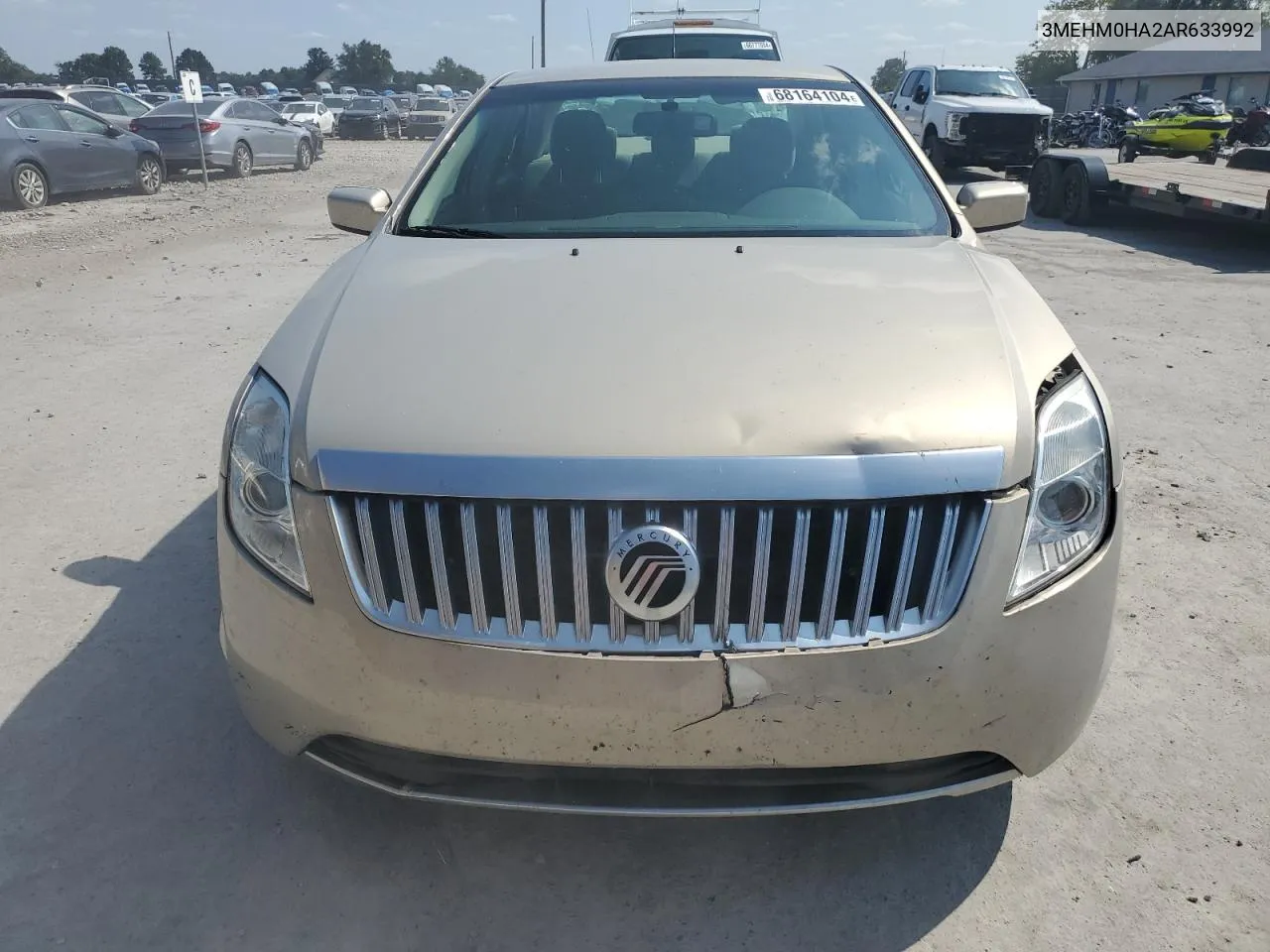 2010 Mercury Milan VIN: 3MEHM0HA2AR633992 Lot: 68164104