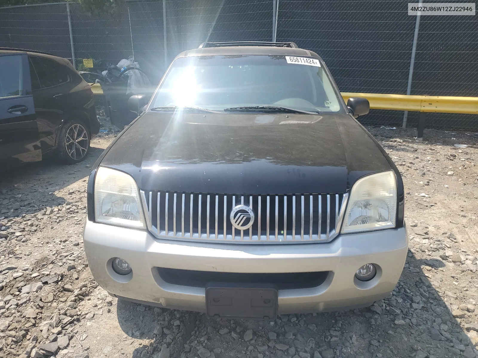 2002 Mercury Mountaineer VIN: 4M2ZU86W12ZJ22946 Lot: 65811424