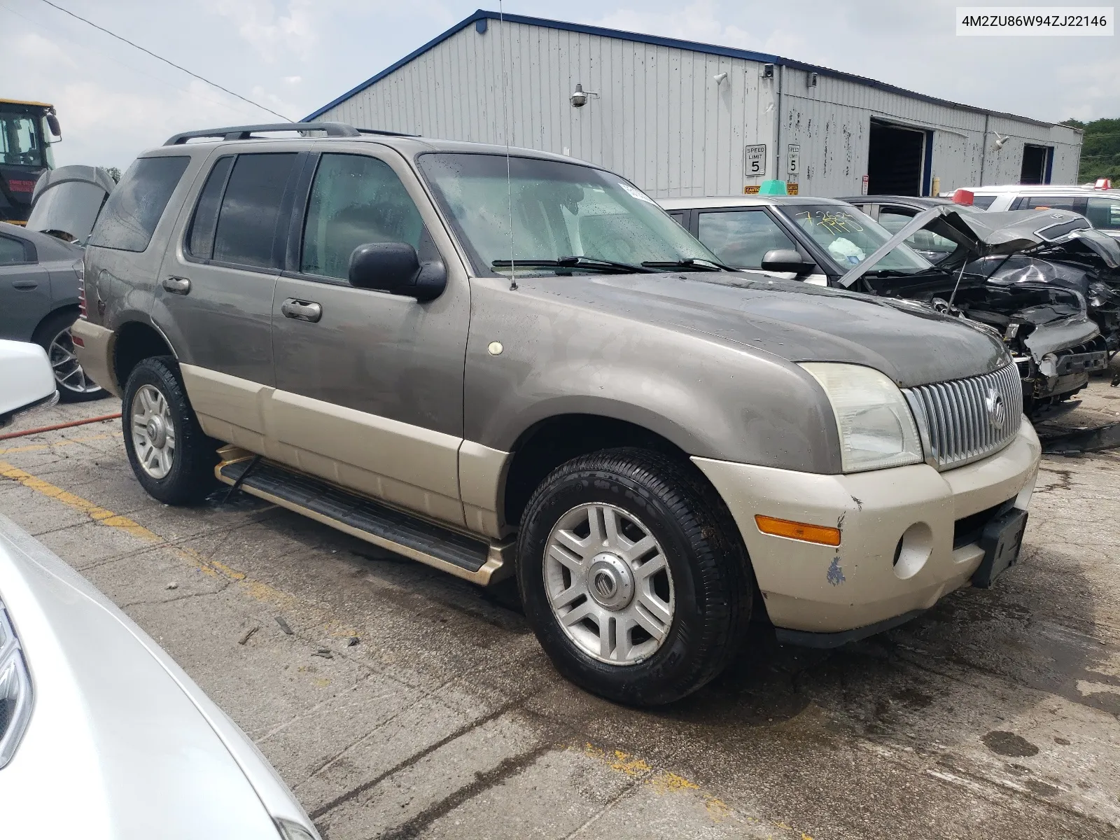 2004 Mercury Mountaineer VIN: 4M2ZU86W94ZJ22146 Lot: 65135324