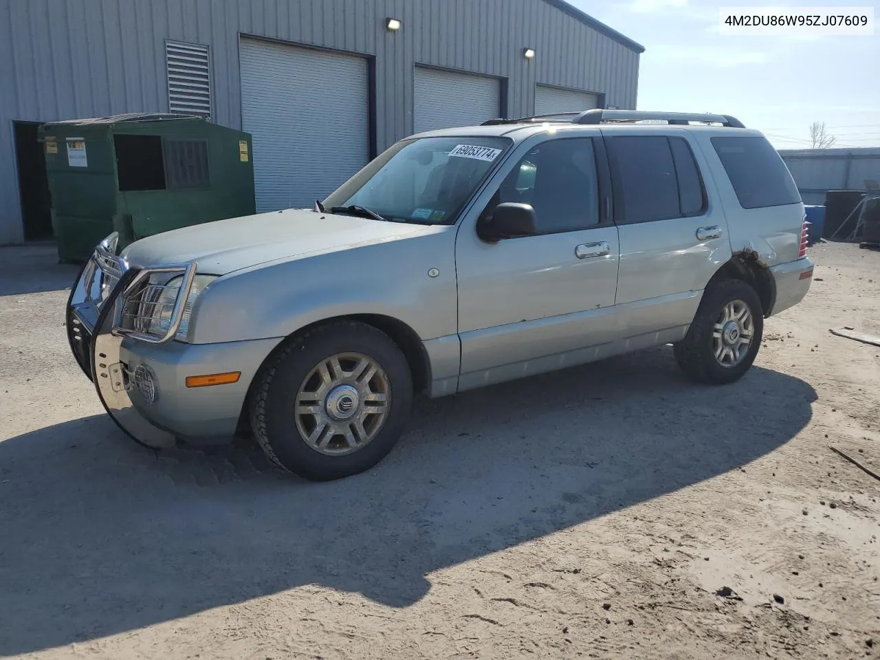 4M2DU86W95ZJ07609 2005 Mercury Mountaineer