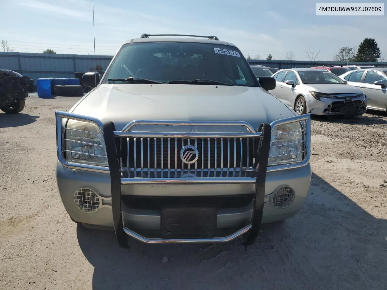 2005 Mercury Mountaineer VIN: 4M2DU86W95ZJ07609 Lot: 69053774