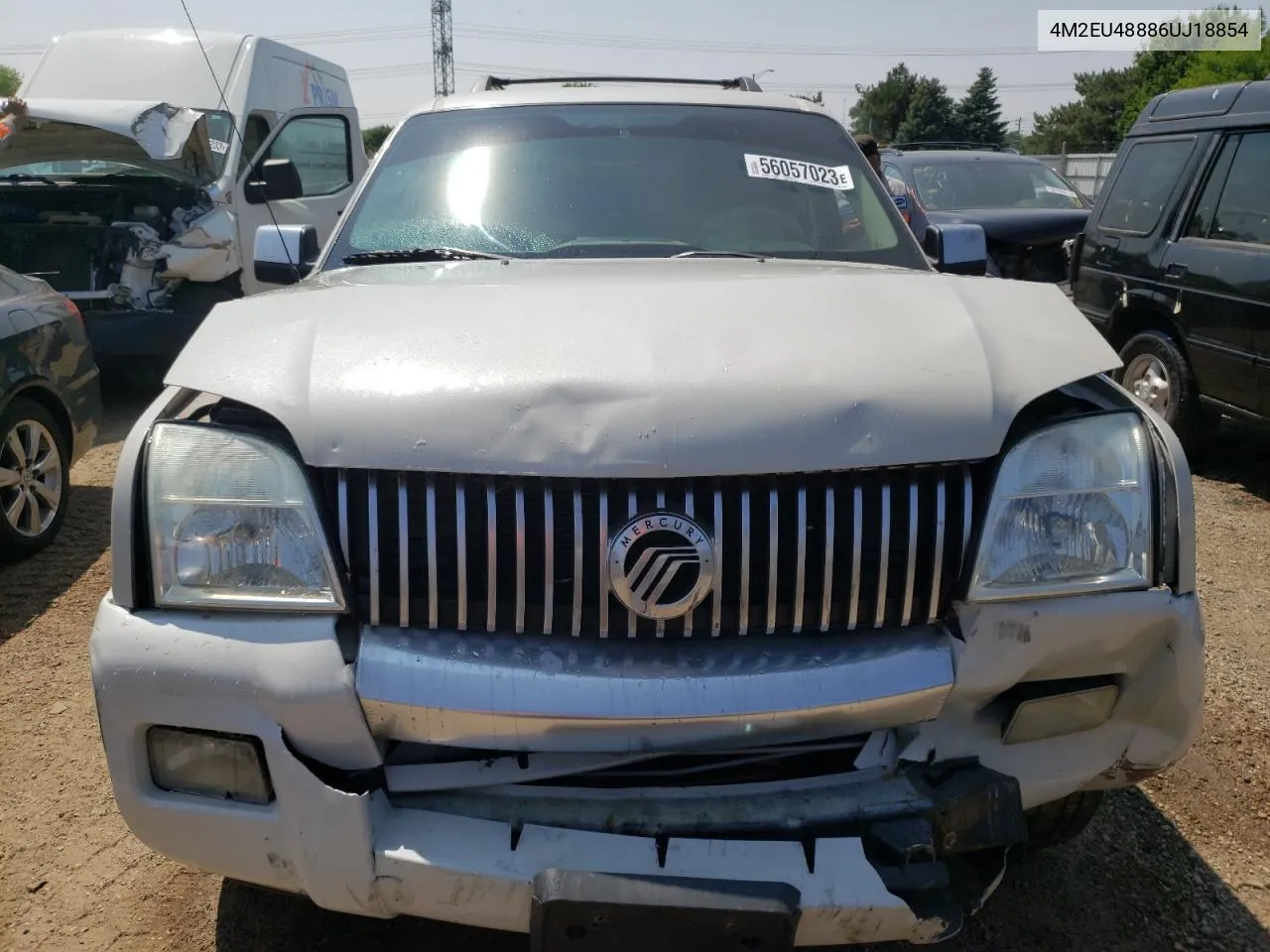 4M2EU48886UJ18854 2006 Mercury Mountaineer Premier