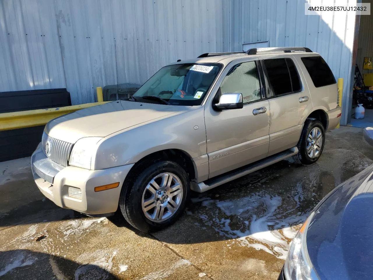 4M2EU38E57UJ12432 2007 Mercury Mountaineer Premier