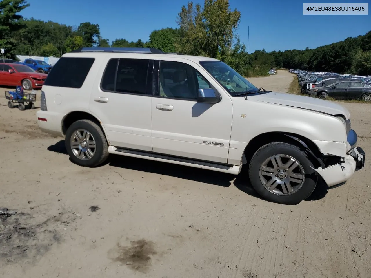 4M2EU48E38UJ16406 2008 Mercury Mountaineer Premier