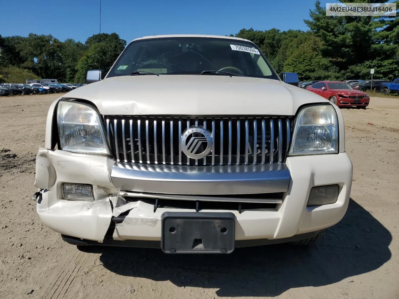 4M2EU48E38UJ16406 2008 Mercury Mountaineer Premier